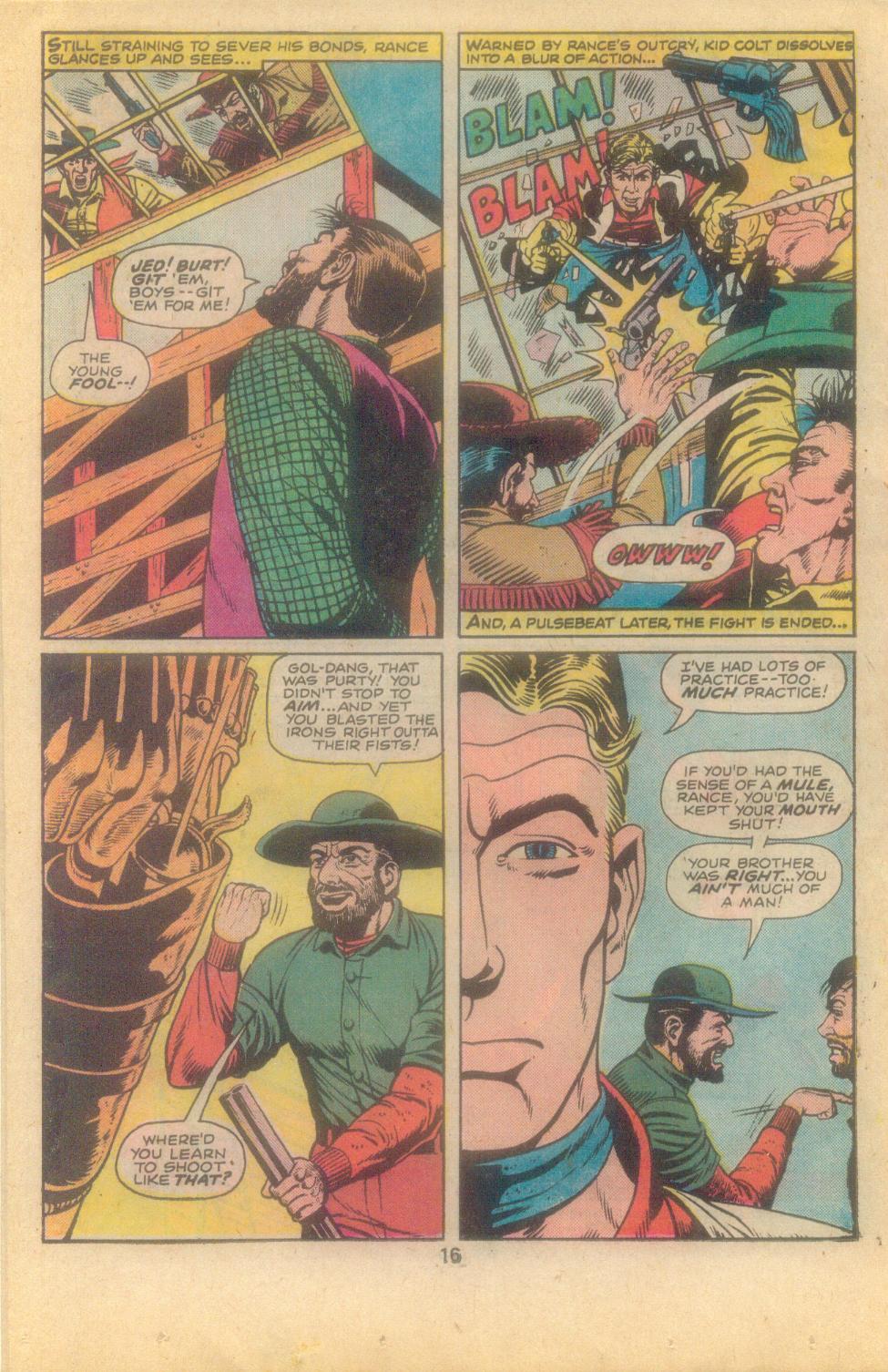 Read online Kid Colt Outlaw comic -  Issue #205 - 18