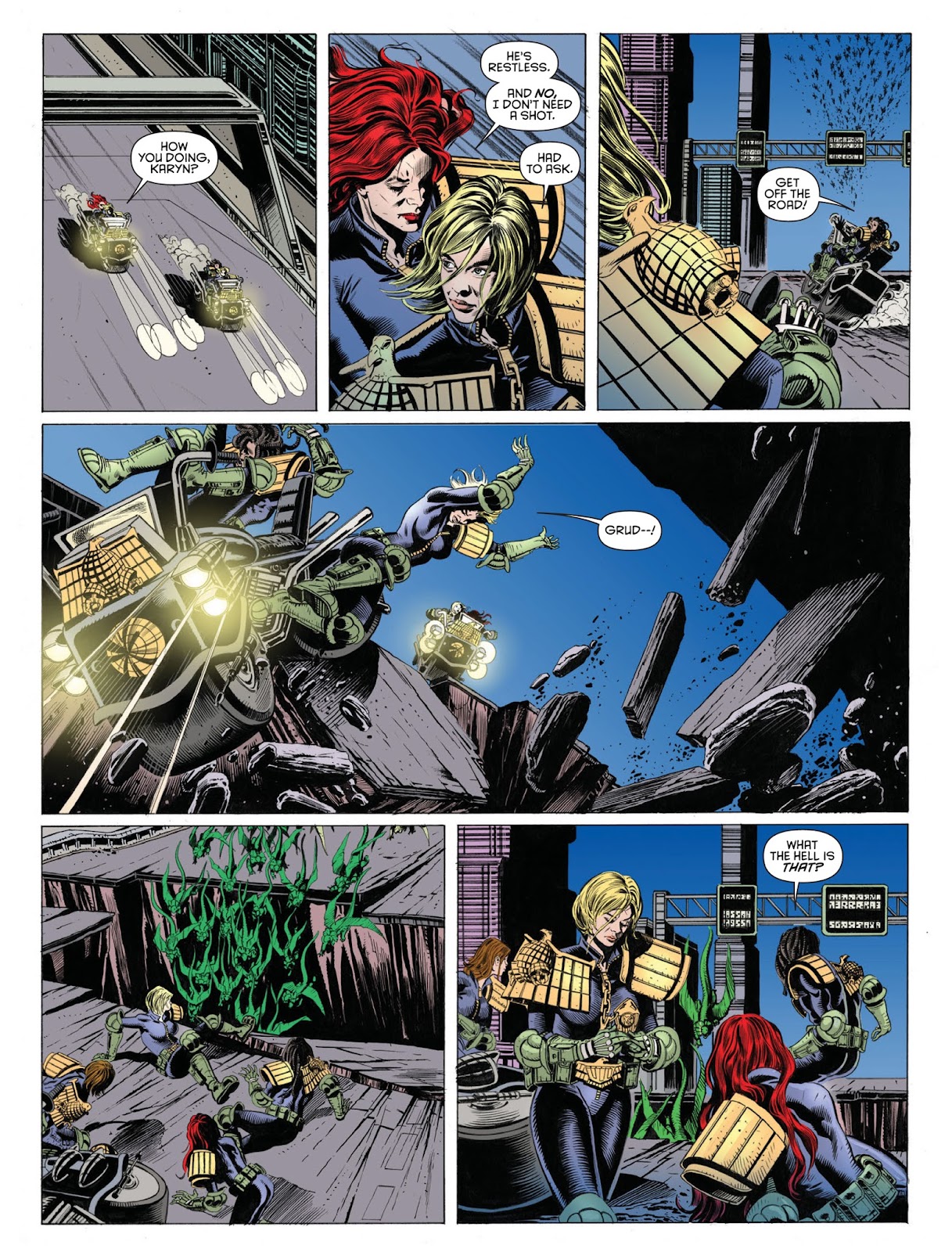 2000 AD issue 2076 - Page 21
