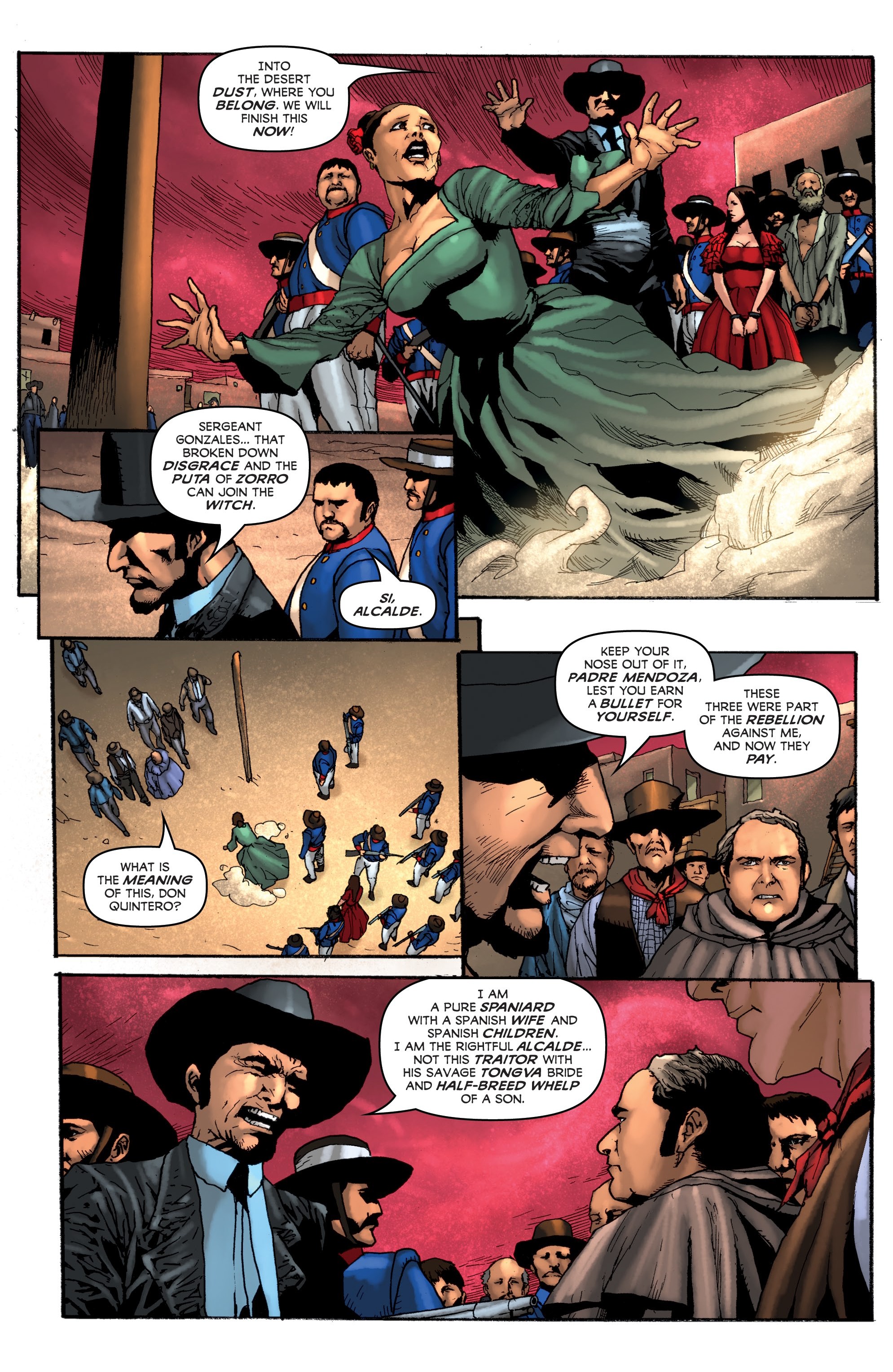Read online Zorro: Swords of Hell comic -  Issue #4 - 12