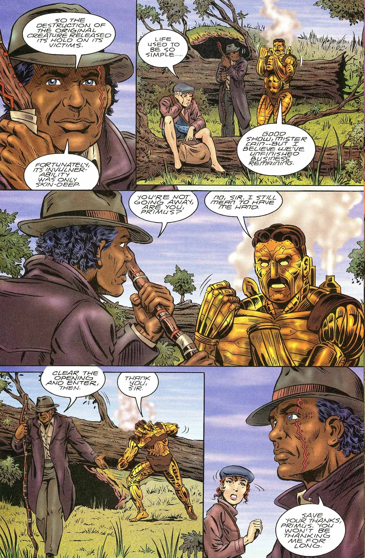 Read online Neil Gaiman's Mr. Hero - The Newmatic Man (1995) comic -  Issue #11 - 26
