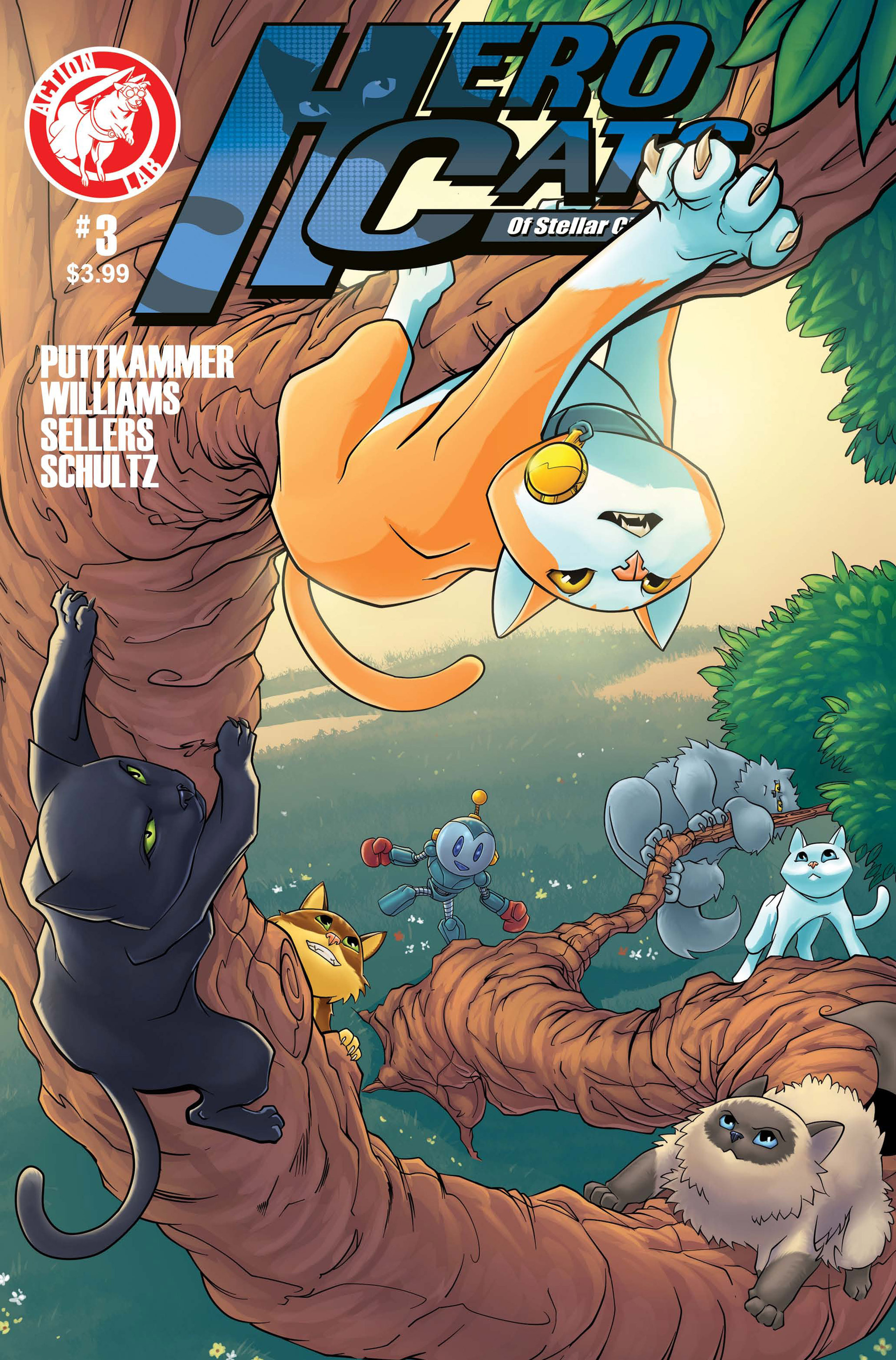 Read online Hero Cats comic -  Issue #3 - 1