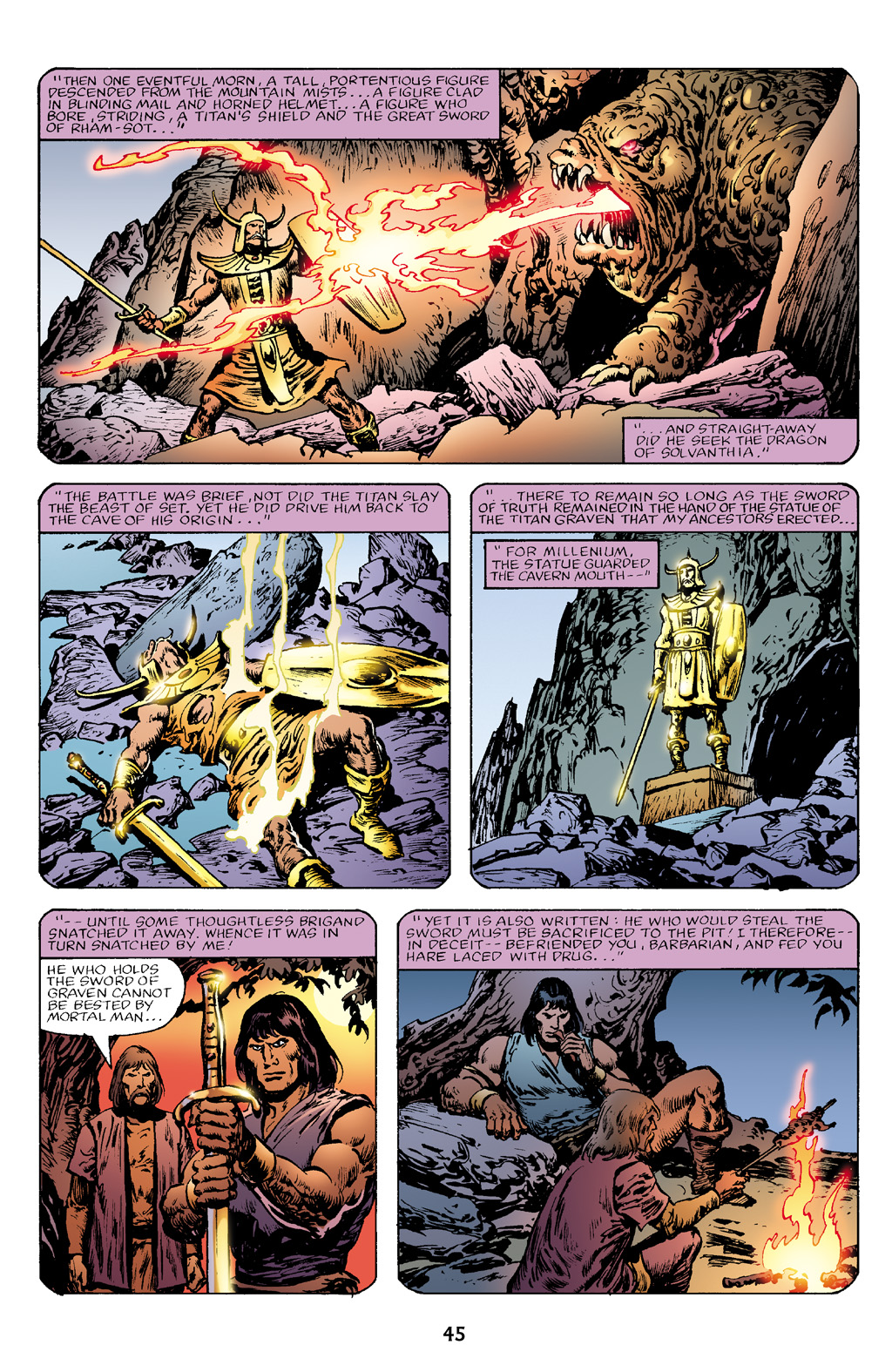 Read online The Chronicles of Conan comic -  Issue # TPB 19 (Part 1) - 46