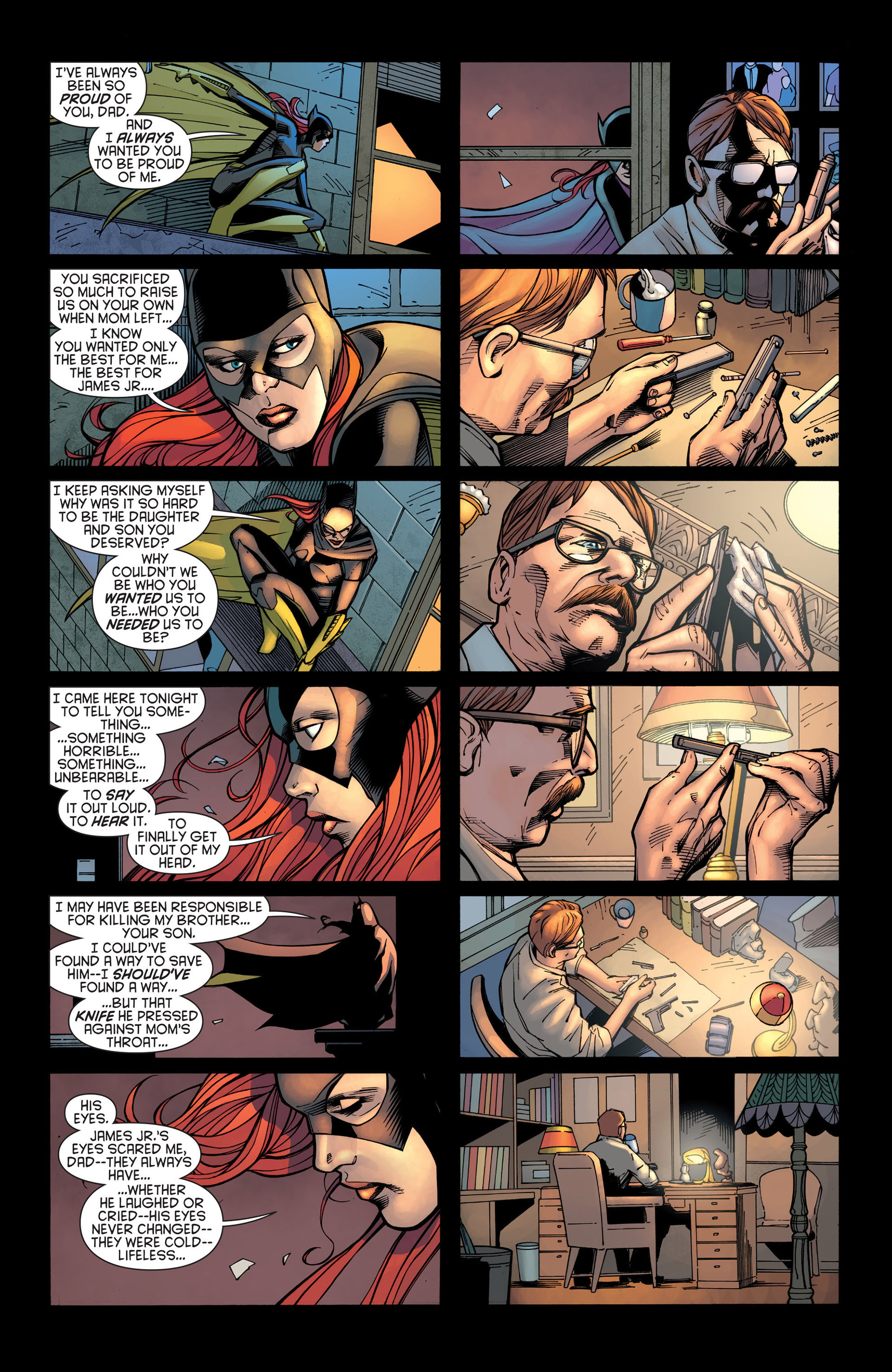 Read online Batman and Robin (2011) comic -  Issue #21 - Batman and Batgirl - 6