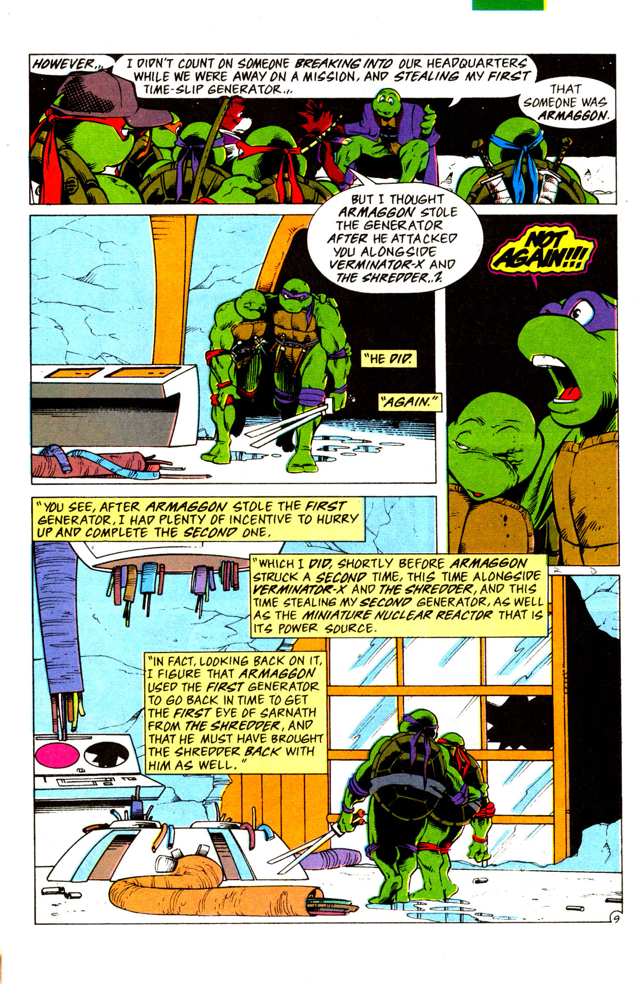Read online Teenage Mutant Ninja Turtles Adventures (1989) comic -  Issue #43 - 11