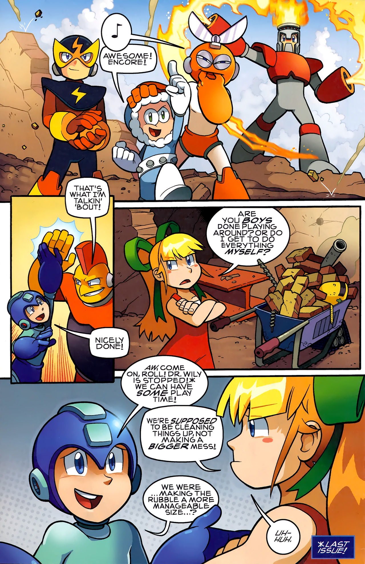 Read online Mega Man comic -  Issue #5 - 6