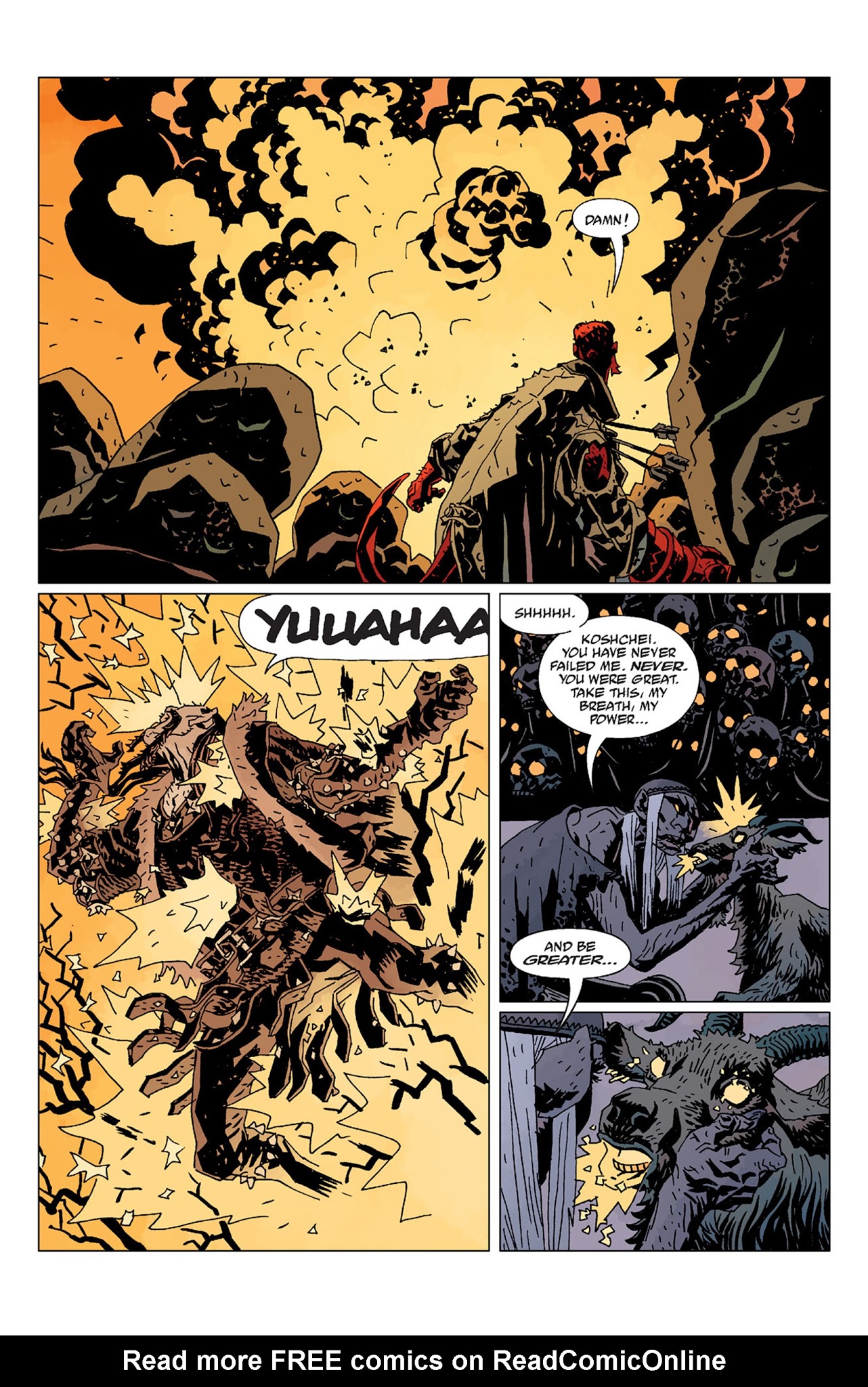Read online Hellboy: Darkness Calls comic -  Issue # TPB - 130