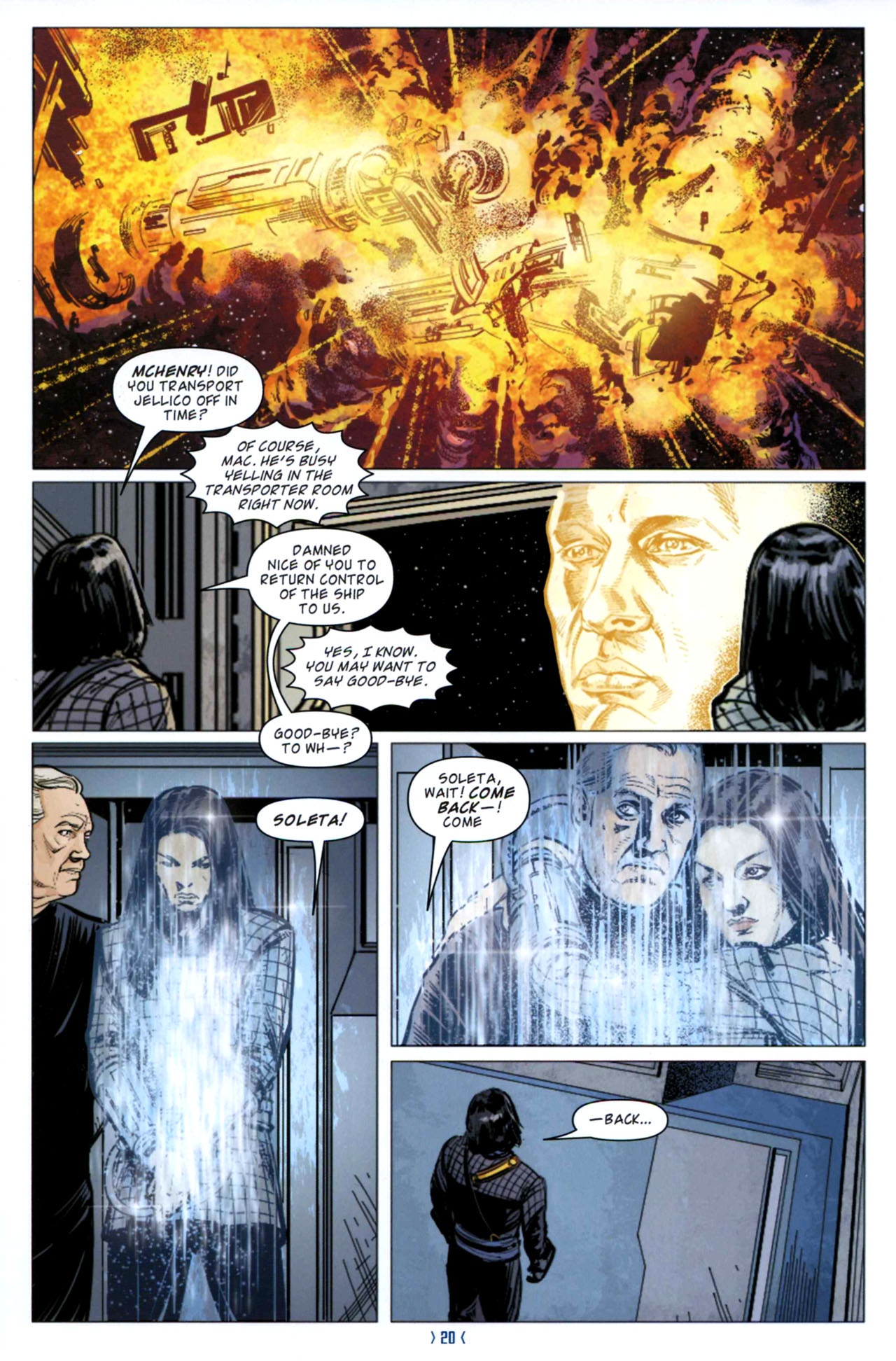 Read online Star Trek: New Frontier comic -  Issue #5 - 21