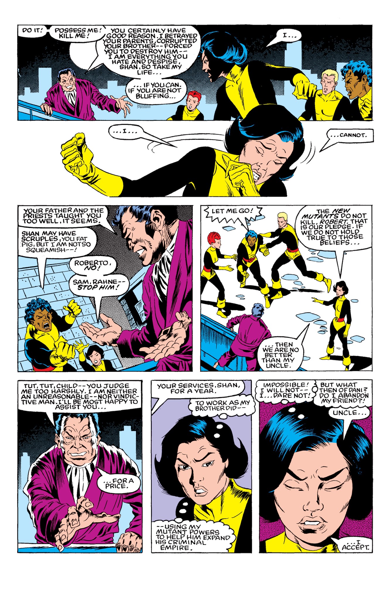 Read online New Mutants Classic comic -  Issue # TPB 1 - 196