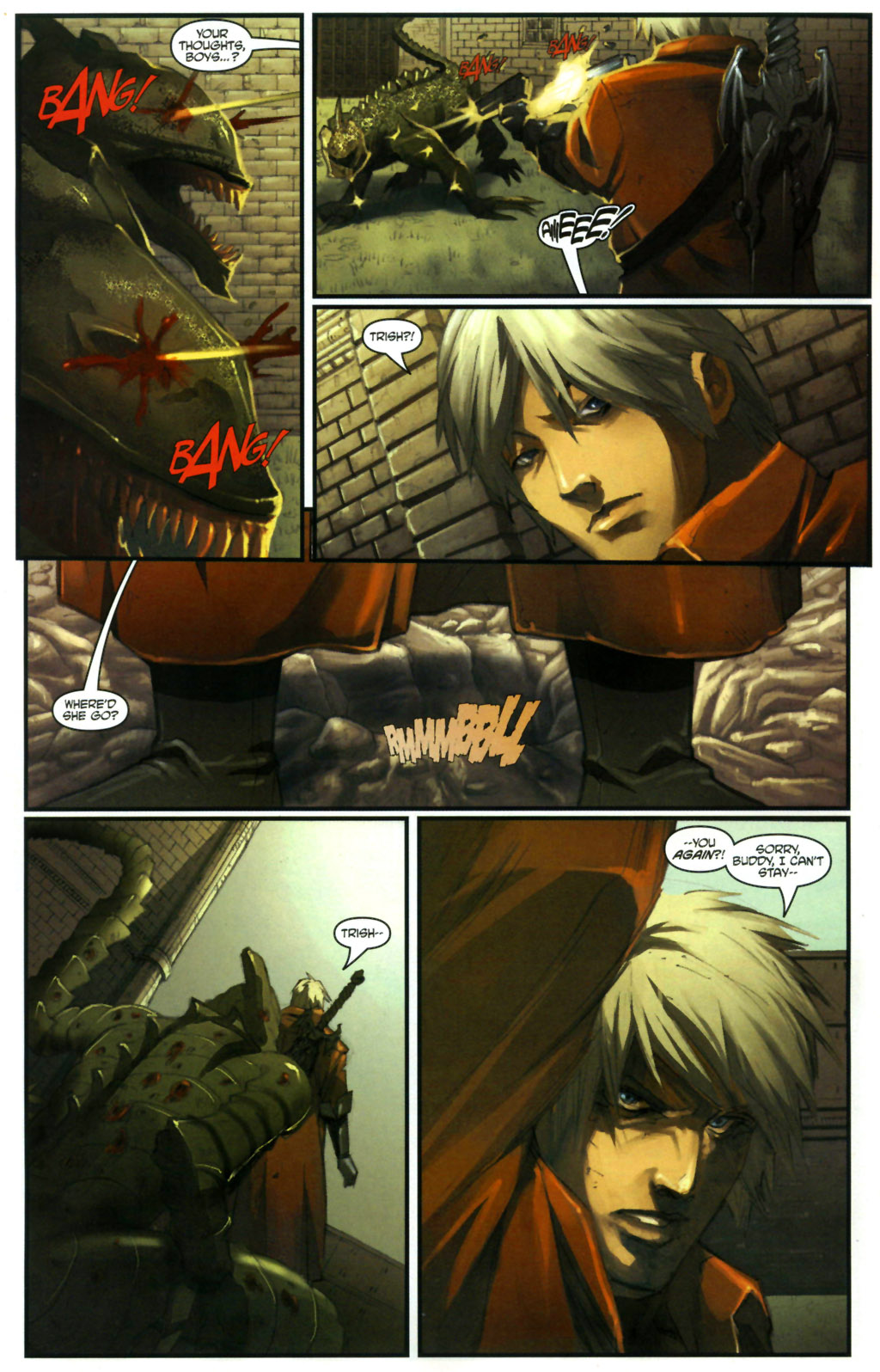 Read online Devil May Cry comic -  Issue #3 - 17