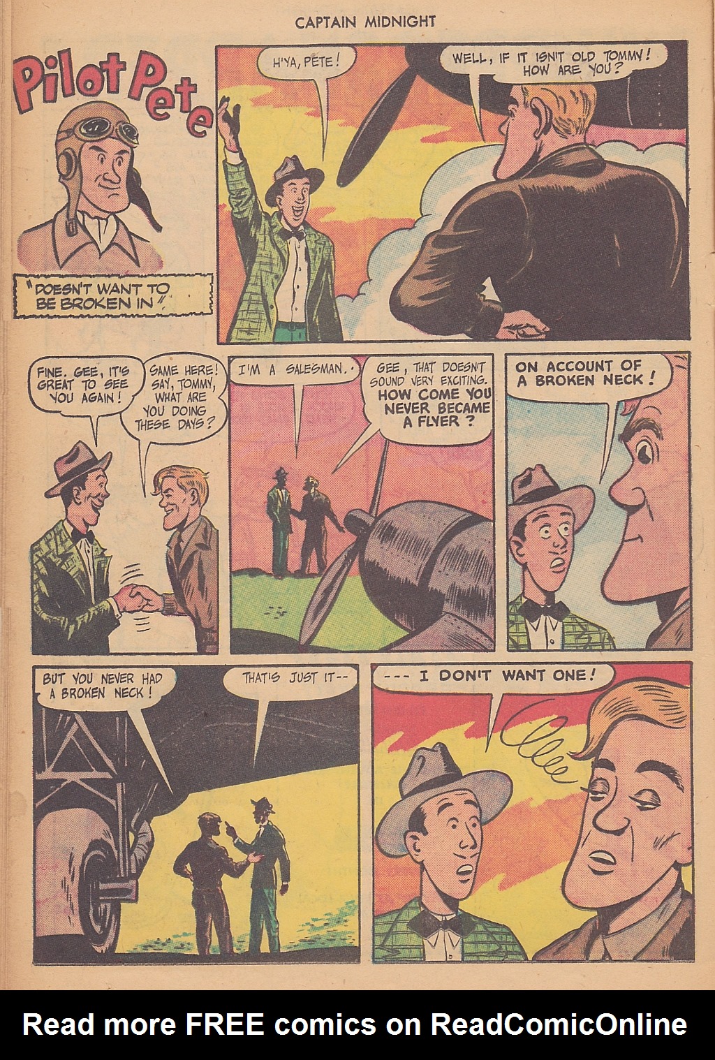 Read online Captain Midnight (1942) comic -  Issue #57 - 16