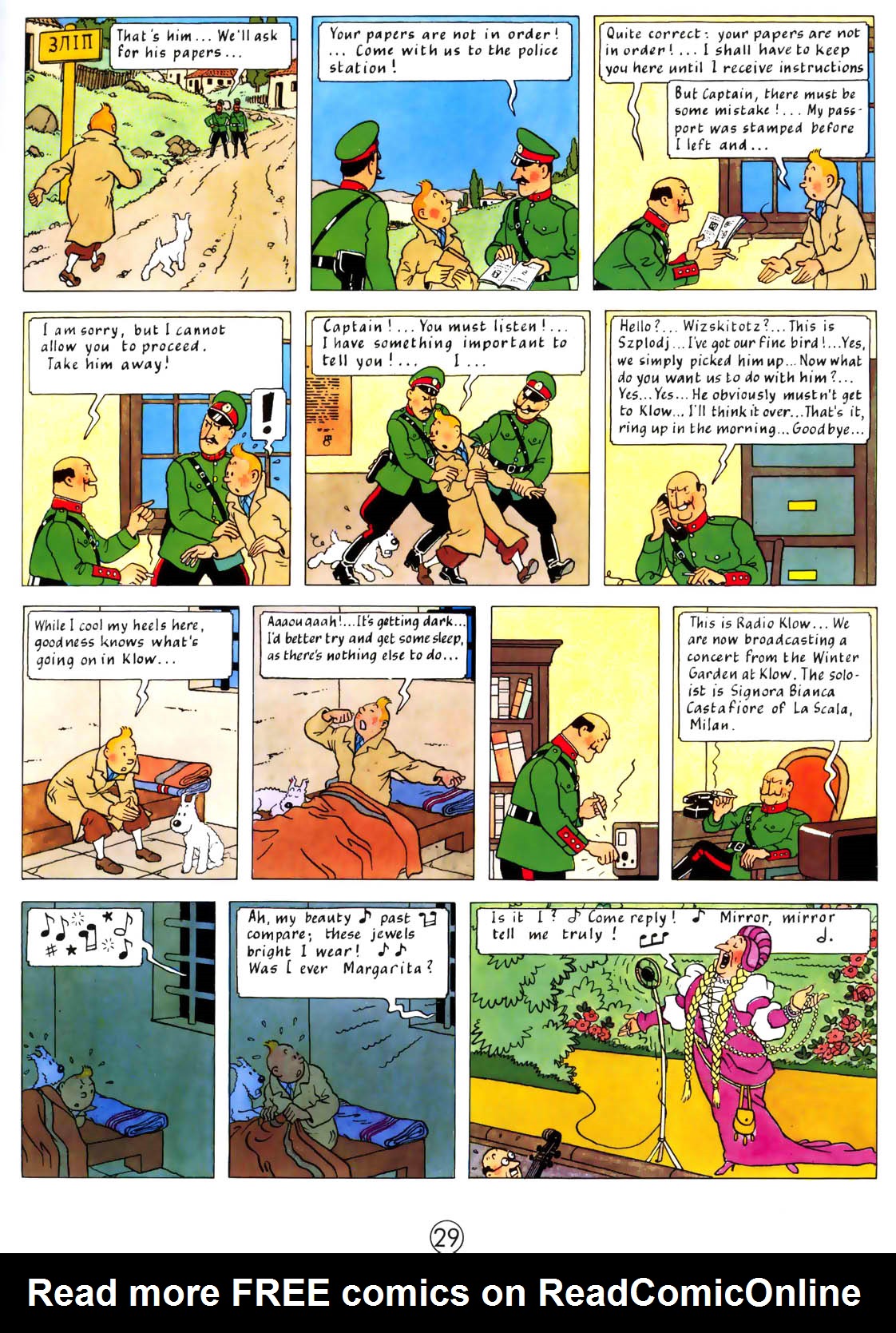 Read online The Adventures of Tintin comic -  Issue #8 - 32