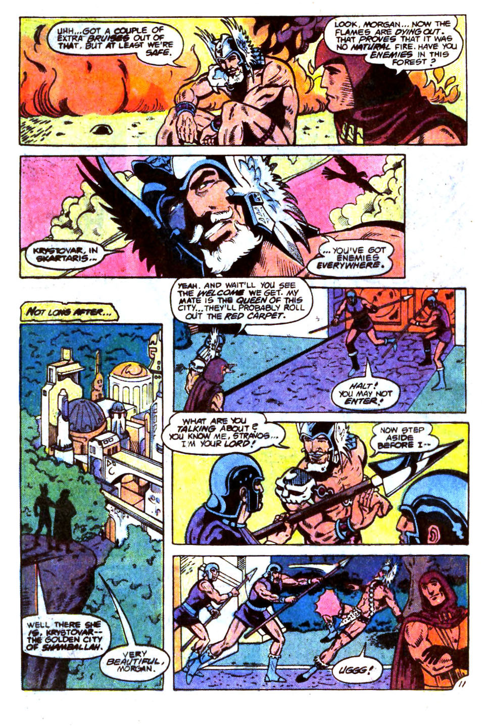 Read online Warlord (1976) comic -  Issue #74 - 12