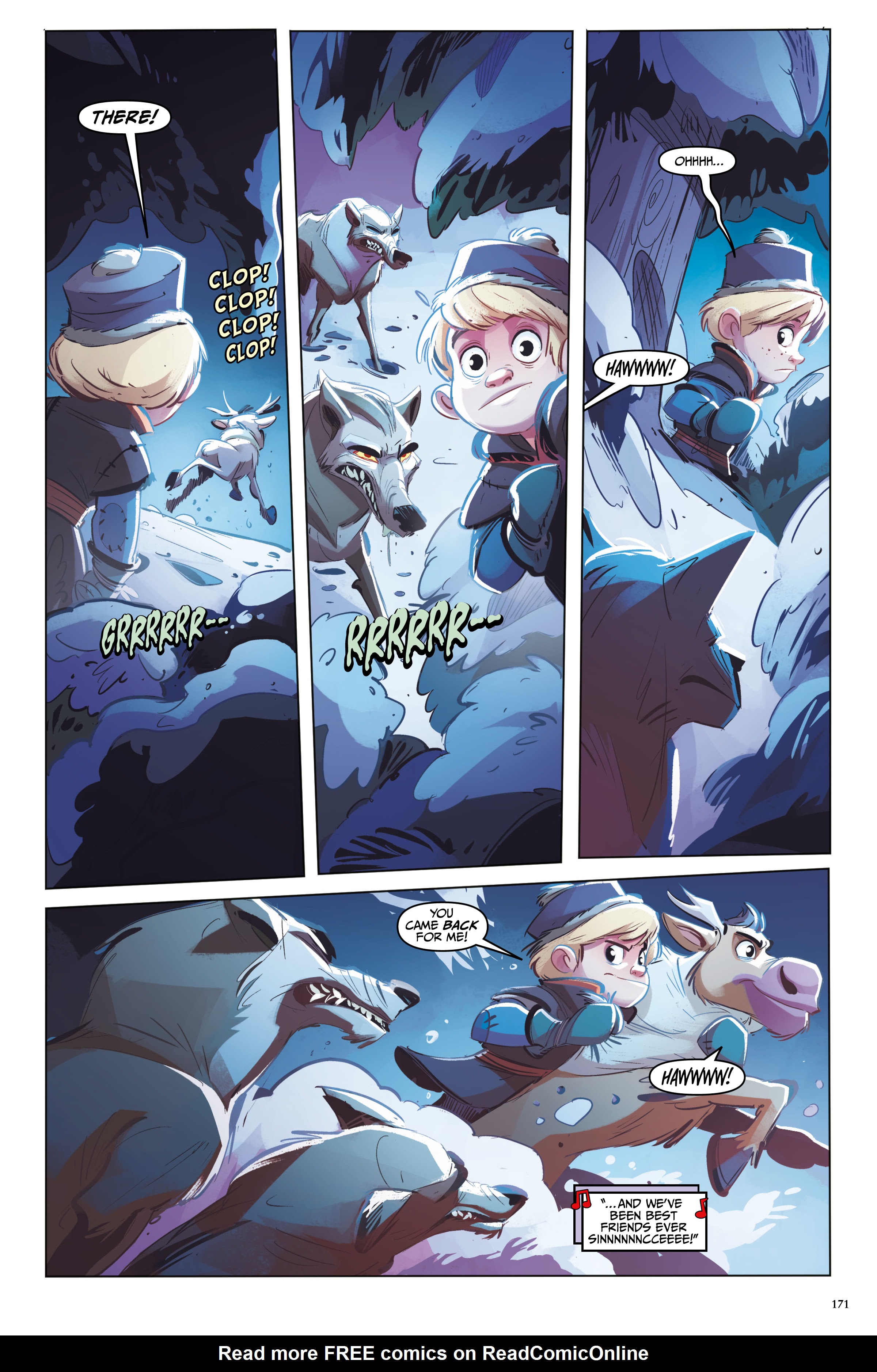 Read online Disney Frozen Library Edition comic -  Issue # TPB (Part 2) - 73