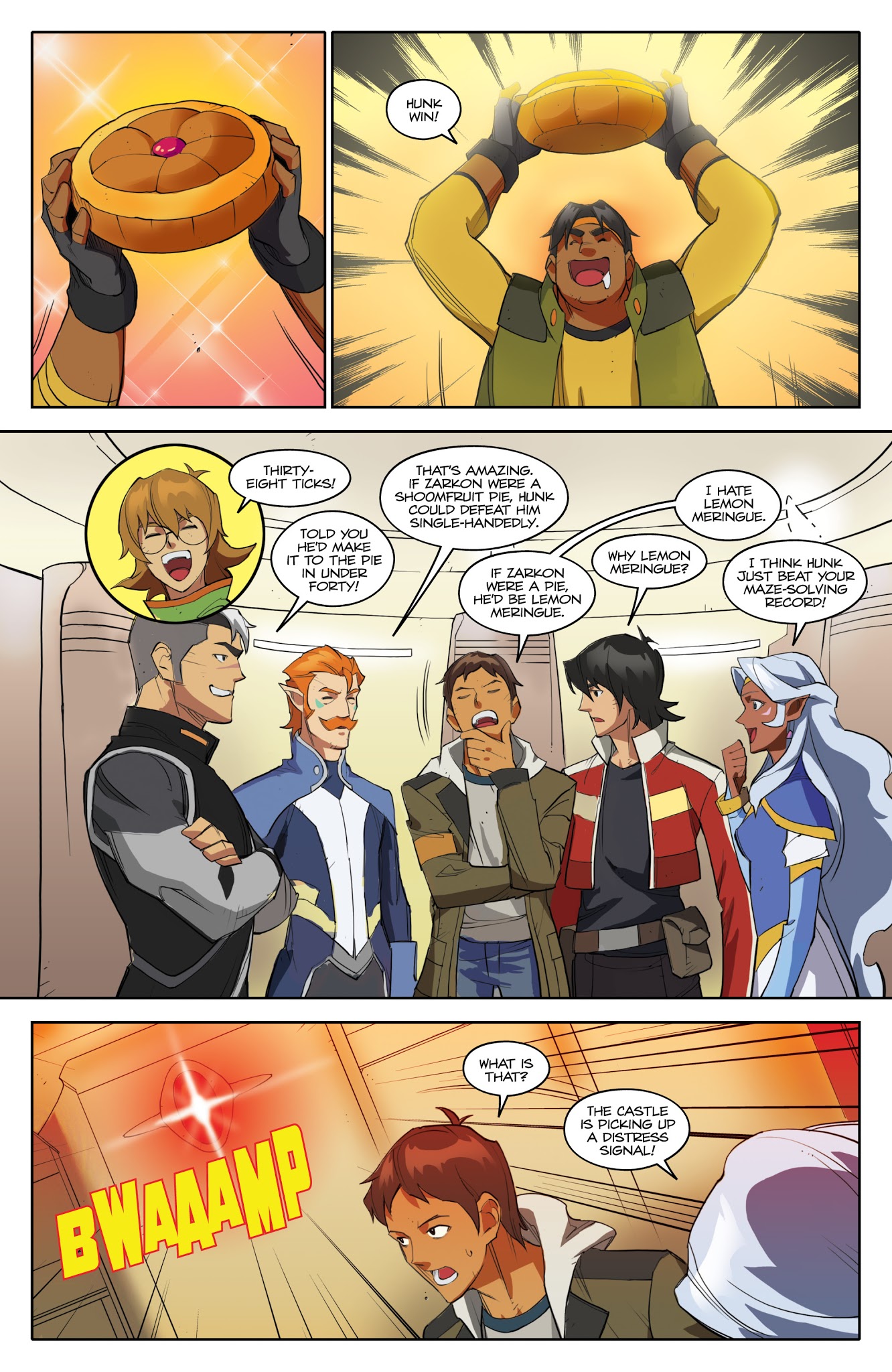 Read online Voltron Legendary Defender (2017) comic -  Issue #1 - 8