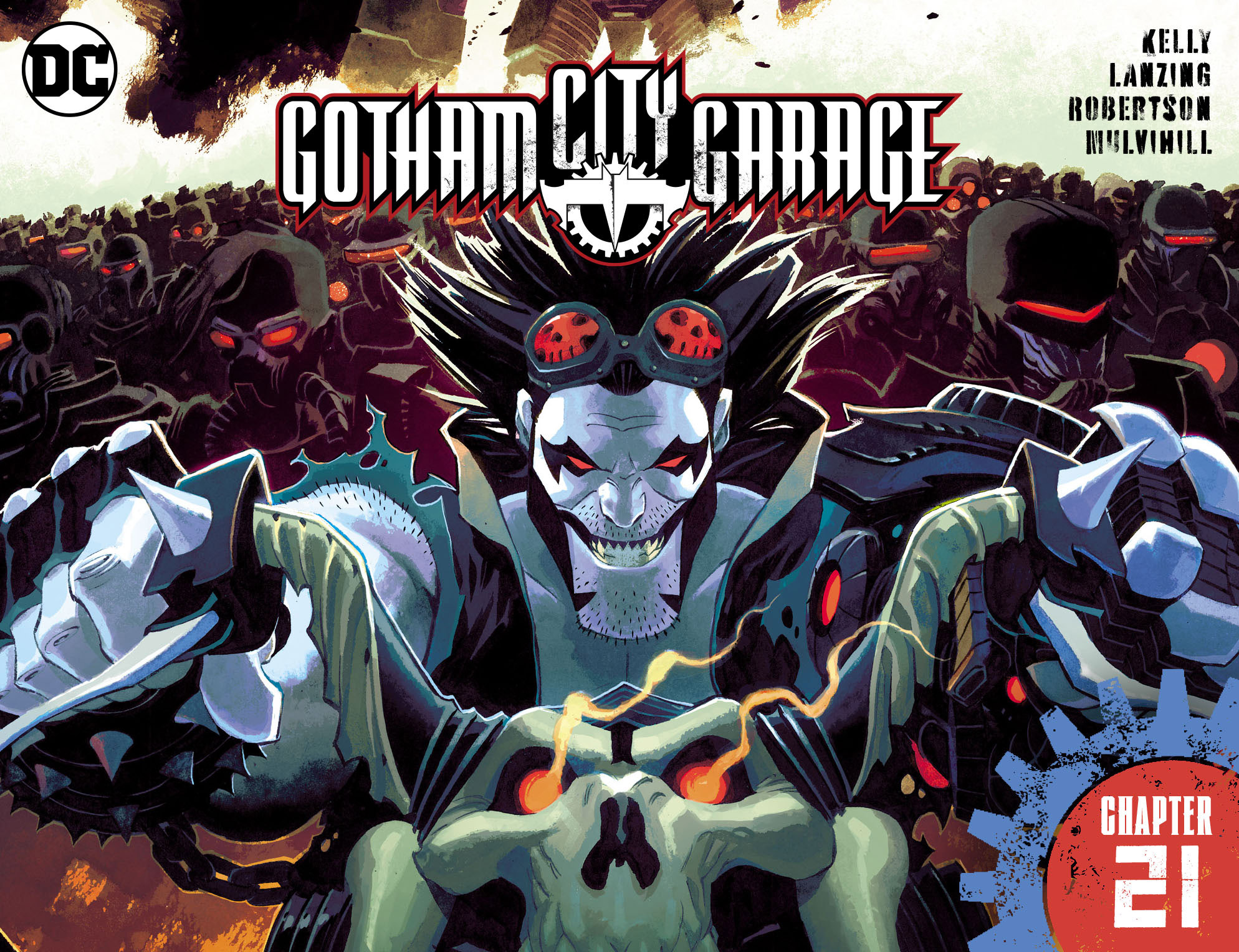 Read online Gotham City Garage comic -  Issue #21 - 1