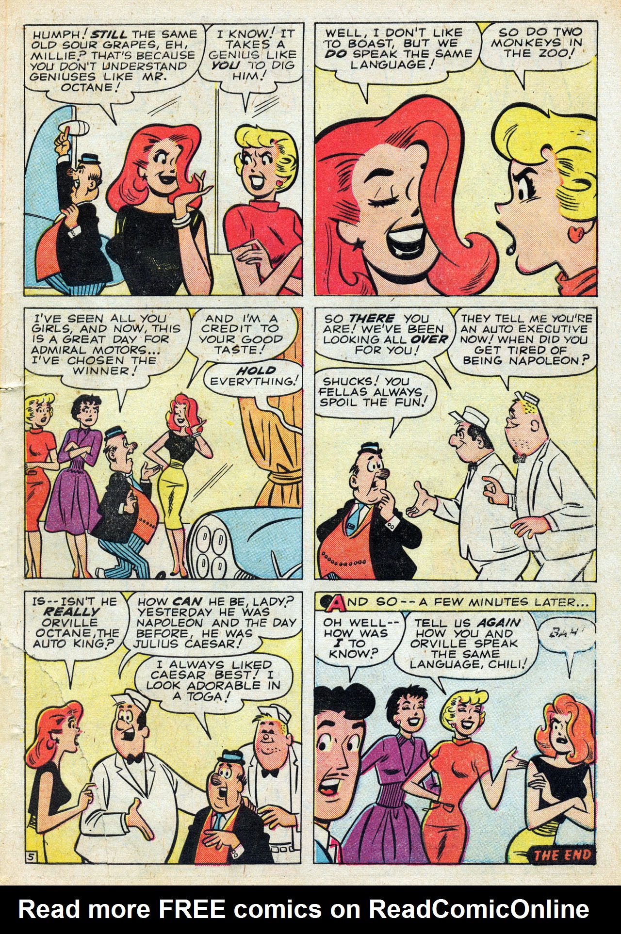Read online Millie the Model comic -  Issue #90 - 7