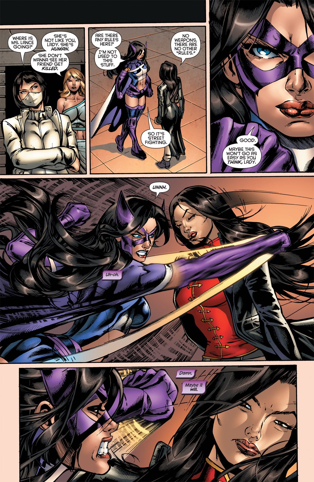Read online Birds of Prey (2010) comic -  Issue #6 - 16