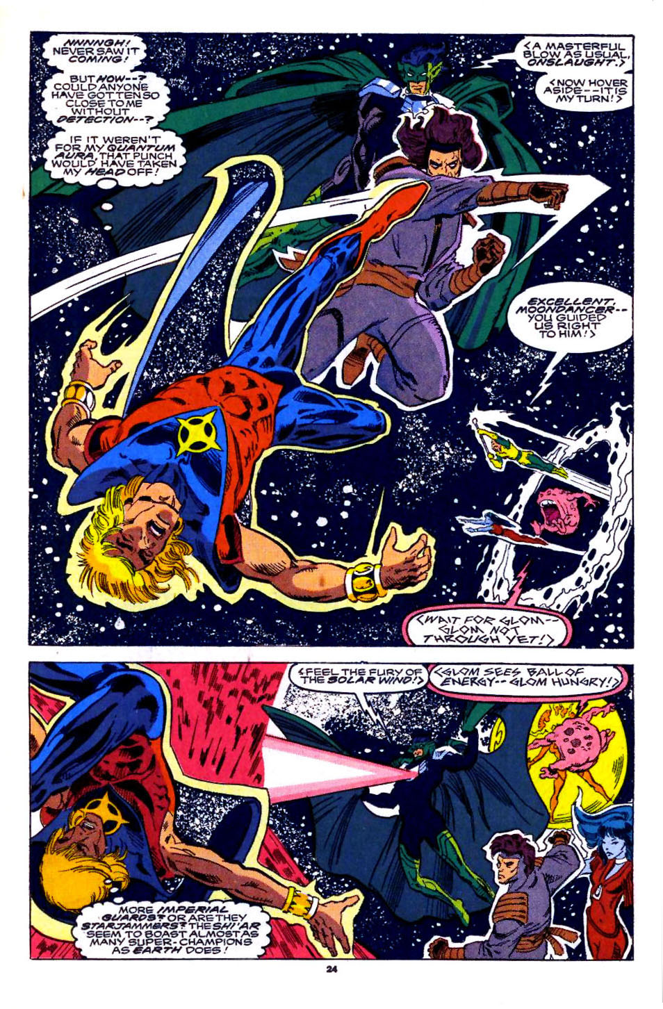Read online Quasar comic -  Issue #33 - 19