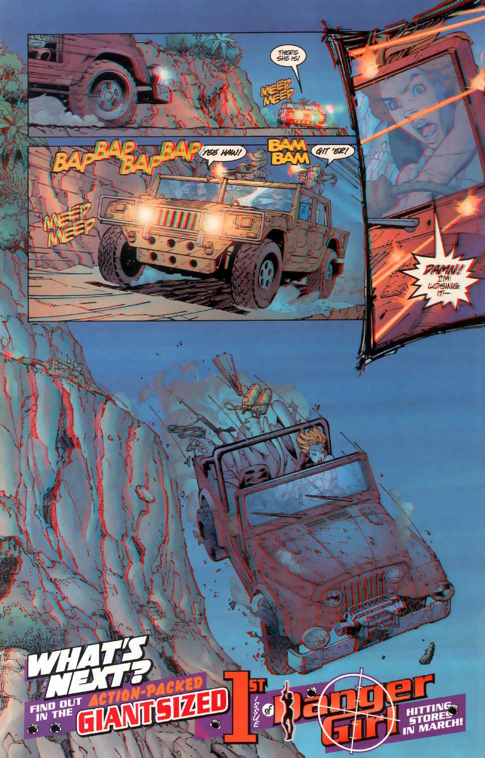 Read online Danger Girl 3-D Special comic -  Issue # Full - 10