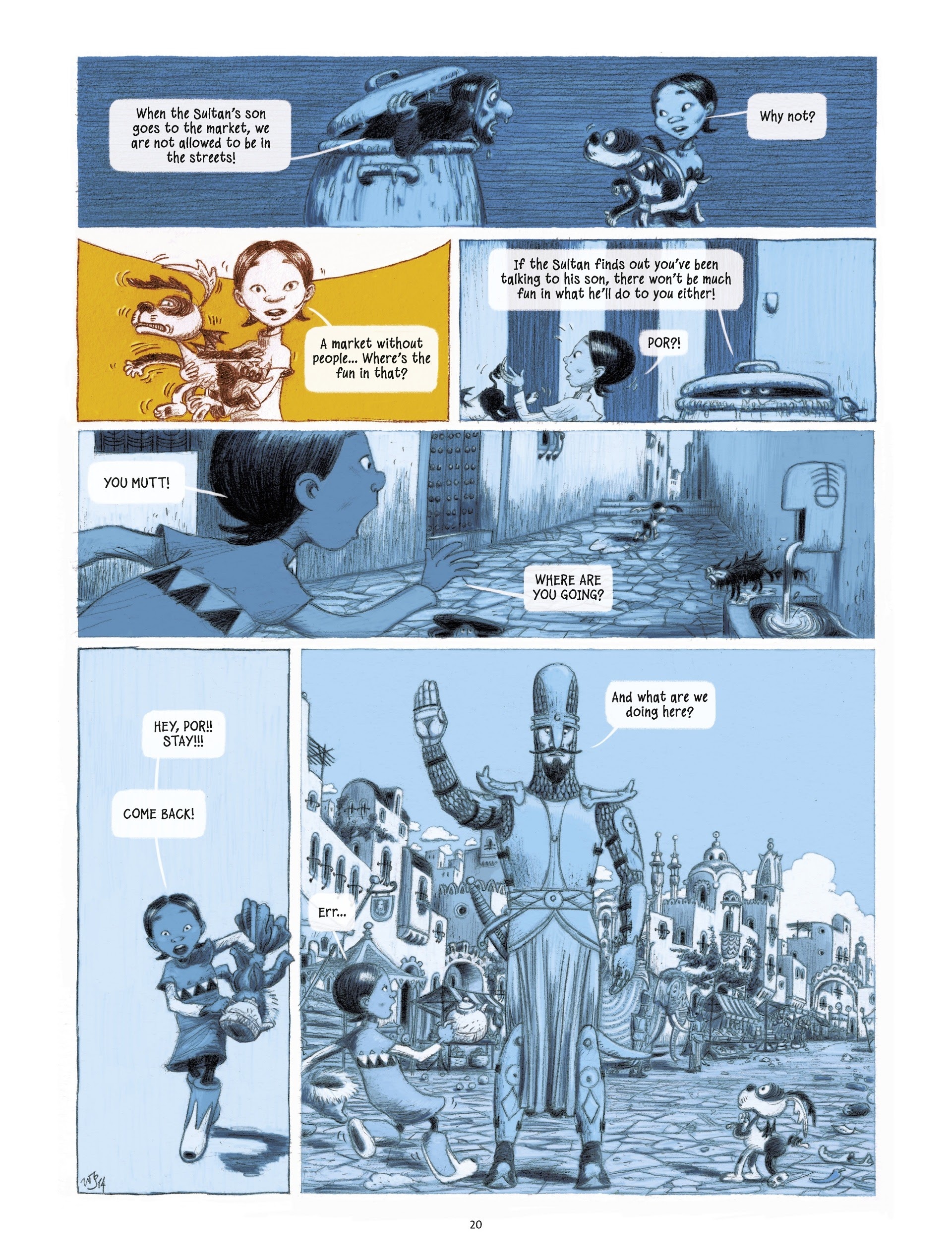 Read online Ayak & Por comic -  Issue #1 - 20