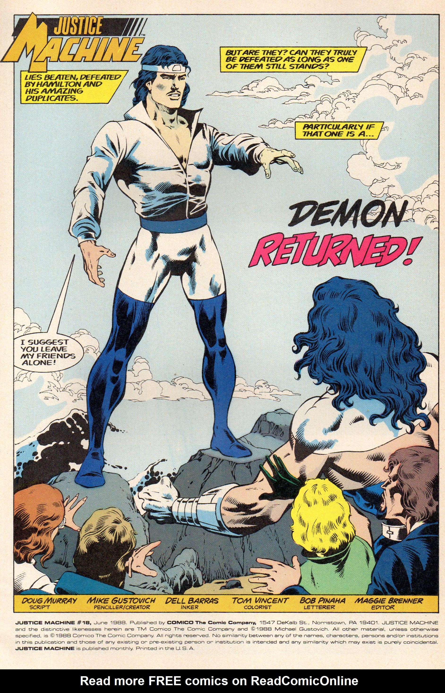 Read online Justice Machine comic -  Issue #18 - 3