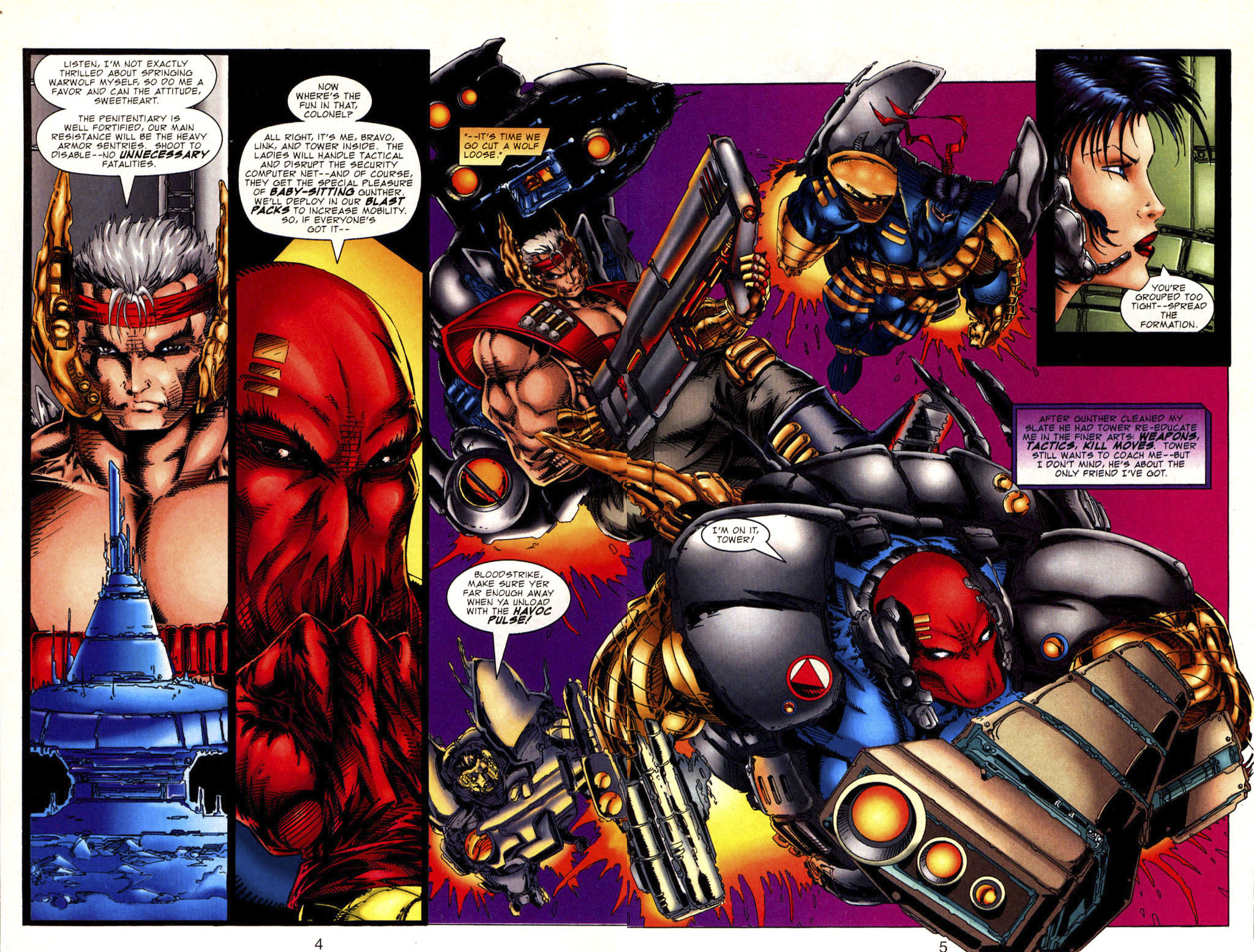 Read online Bloodstrike (1993) comic -  Issue #18 - 6