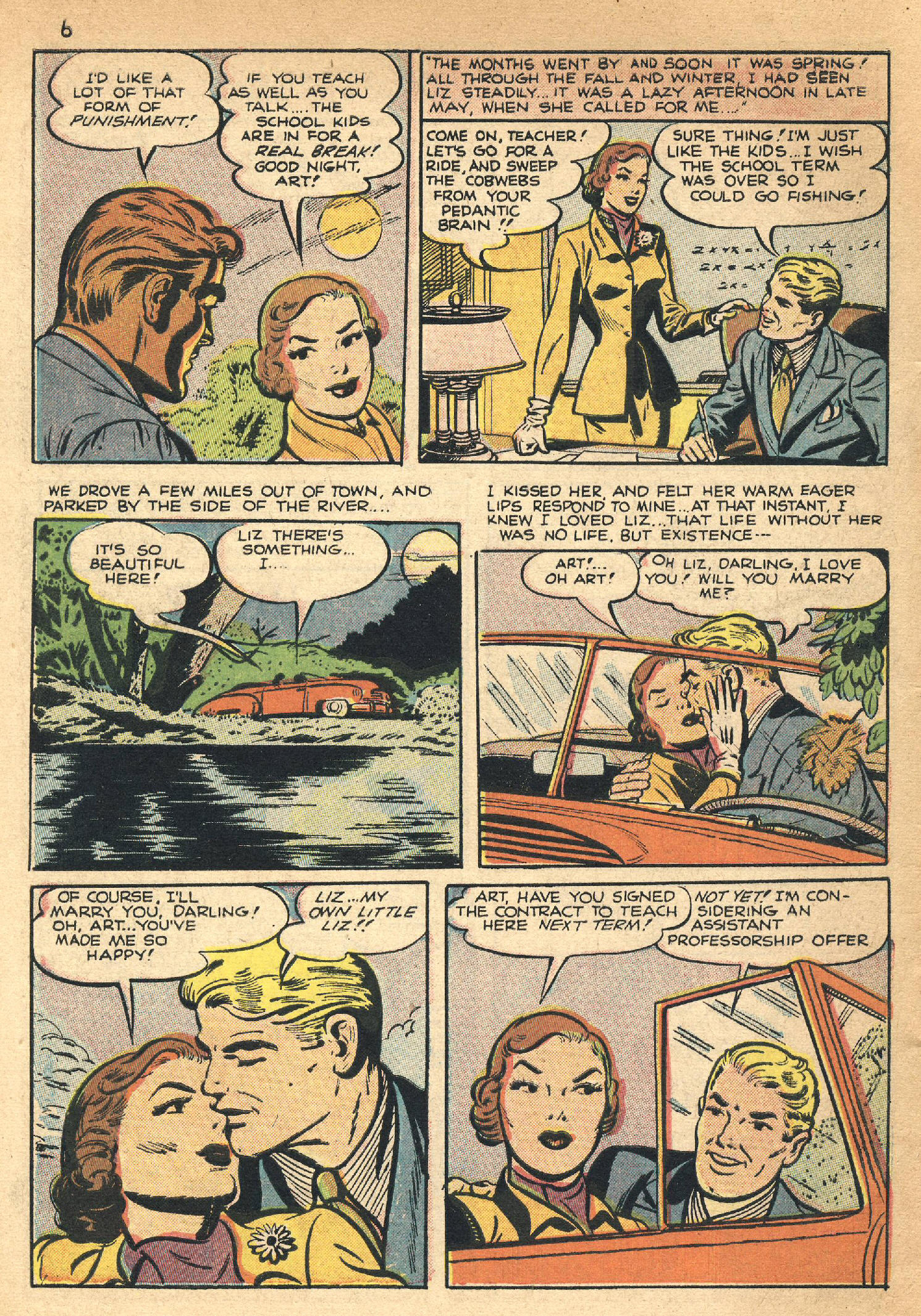 Read online Darling Romance comic -  Issue #1 - 6