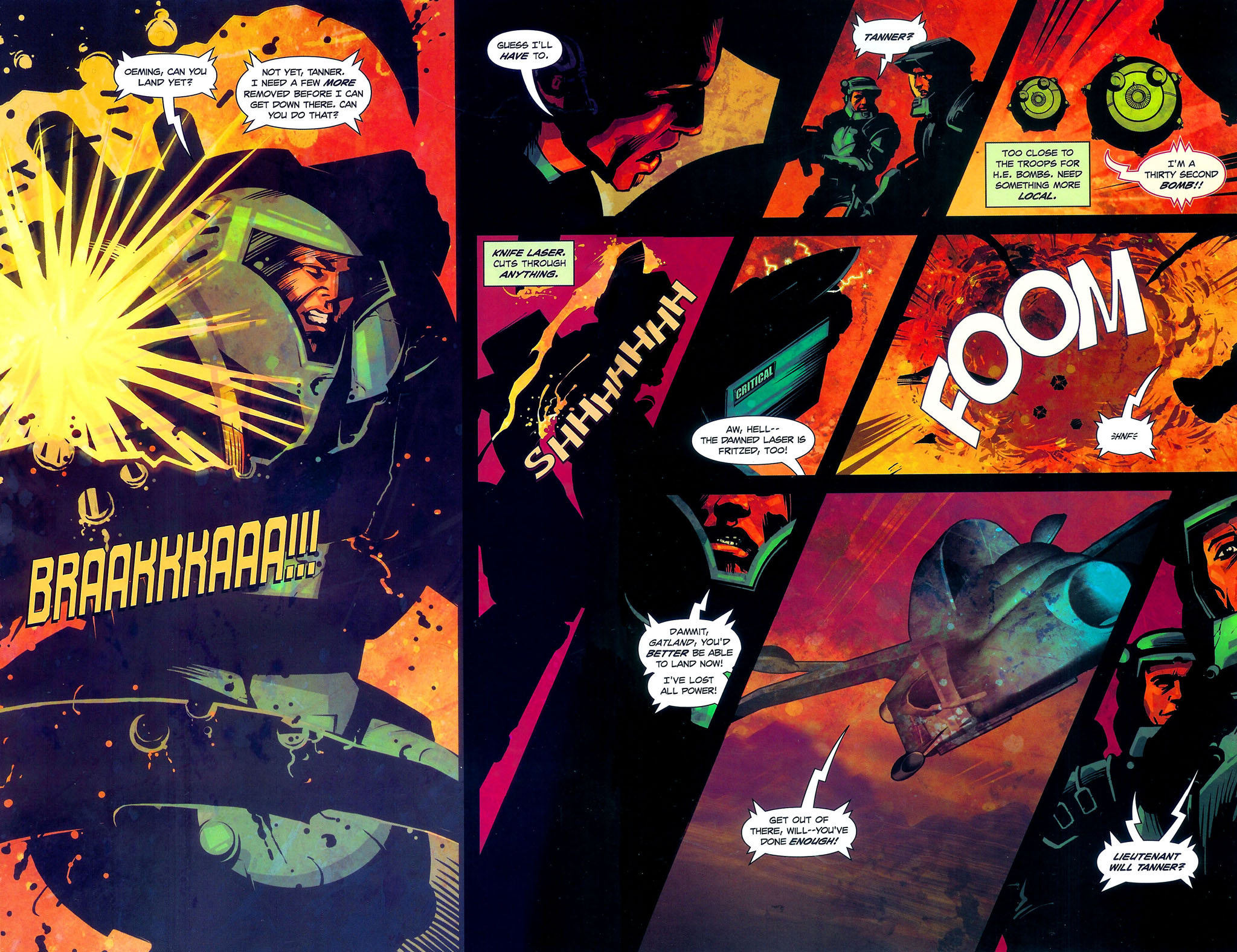 Read online Starship Troopers: Damaged Justice comic -  Issue #4 - 19