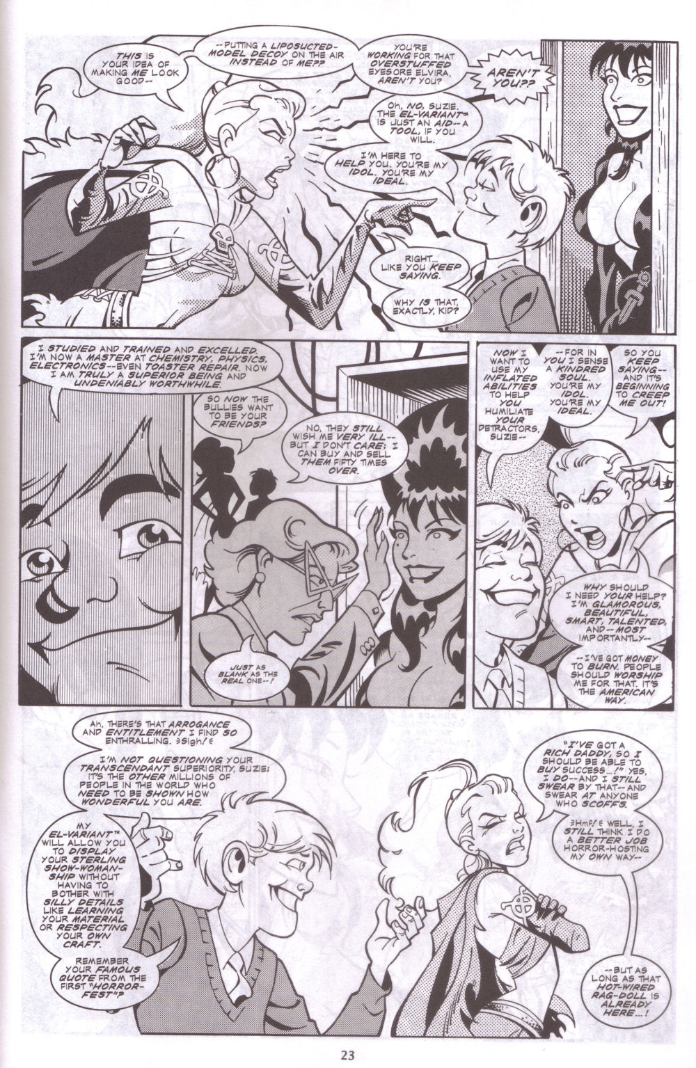 Read online Elvira, Mistress of the Dark comic -  Issue #127 - 20