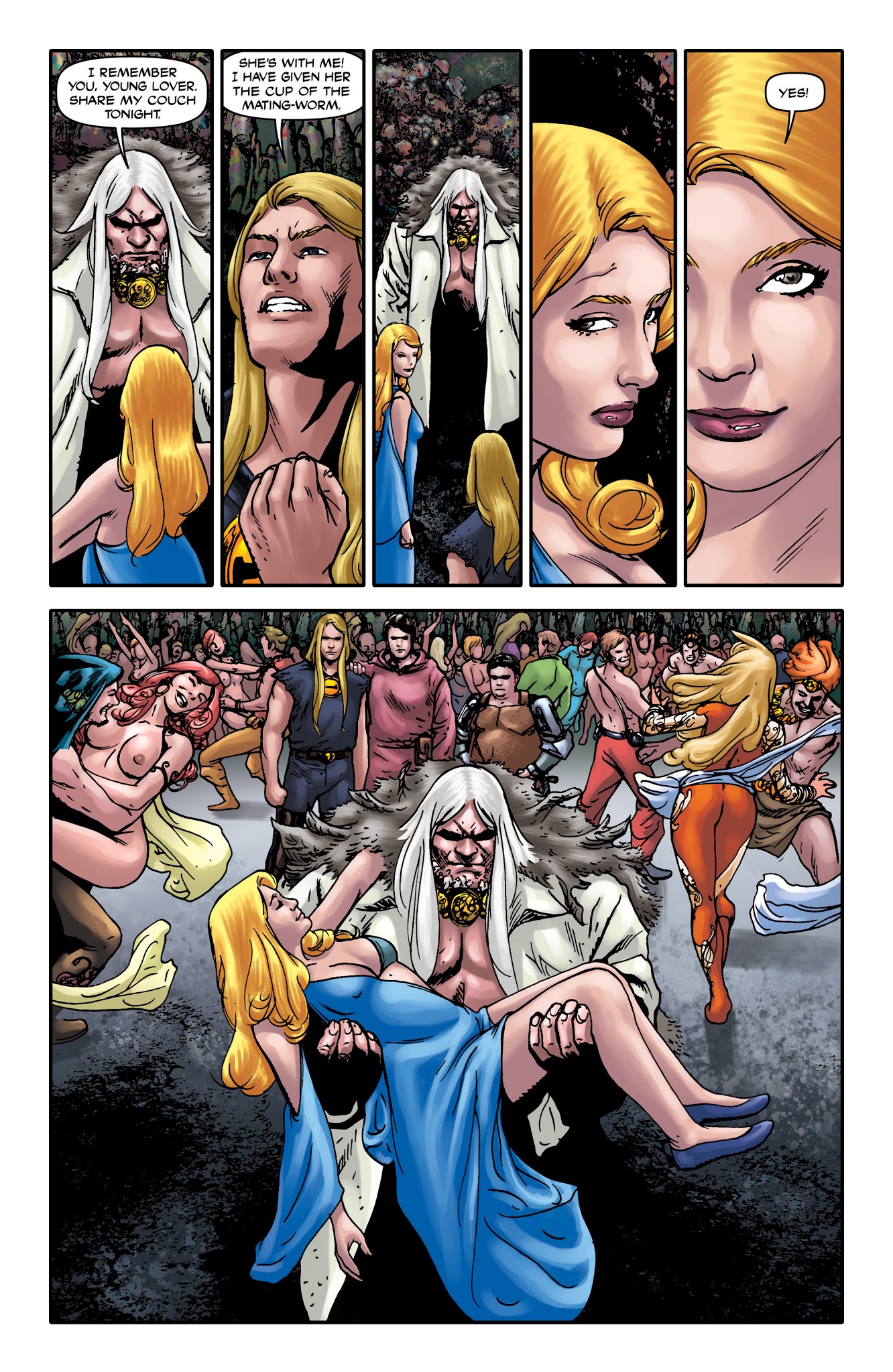 Read online In the House of the Worm comic -  Issue #1 - 20