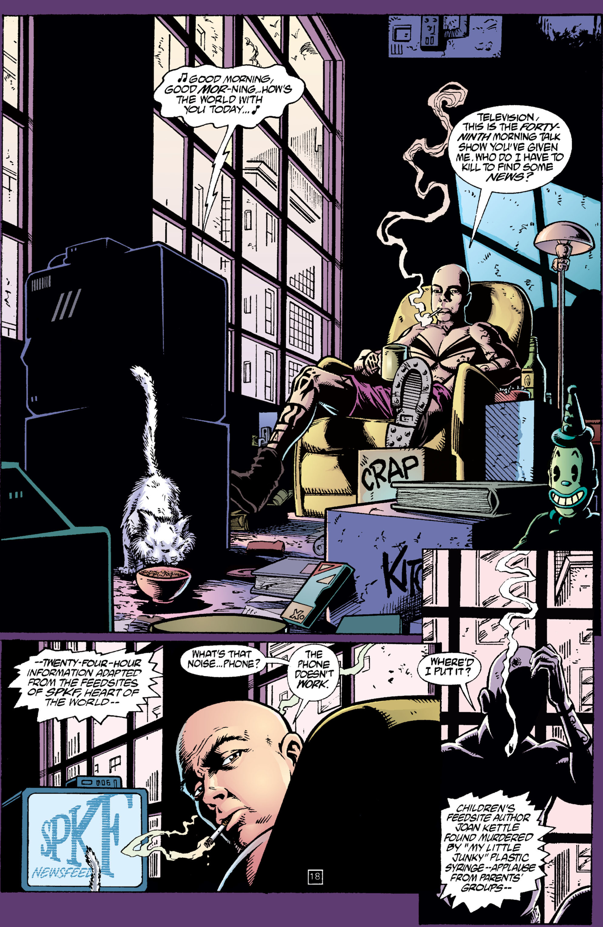 Read online Transmetropolitan comic -  Issue #2 - 19