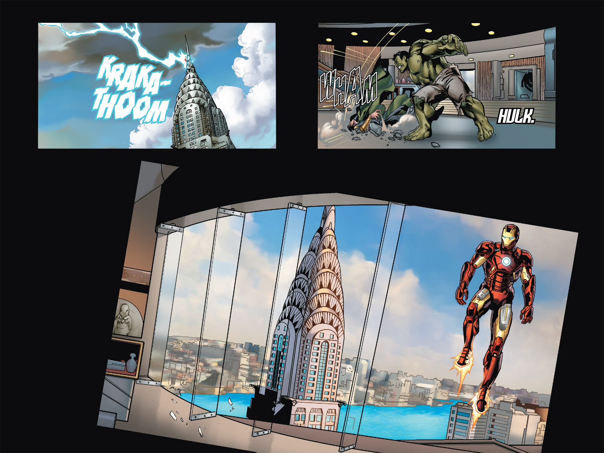 Read online Avengers: Age of Ultron Prelude - This Sceptre'd Isle Infinite Comic comic -  Issue # Full - 4