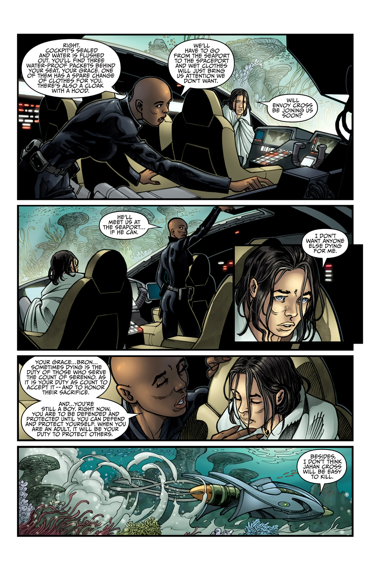 Read online Star Wars: Agent Of The Empire - Hard Targets comic -  Issue #4 - 17