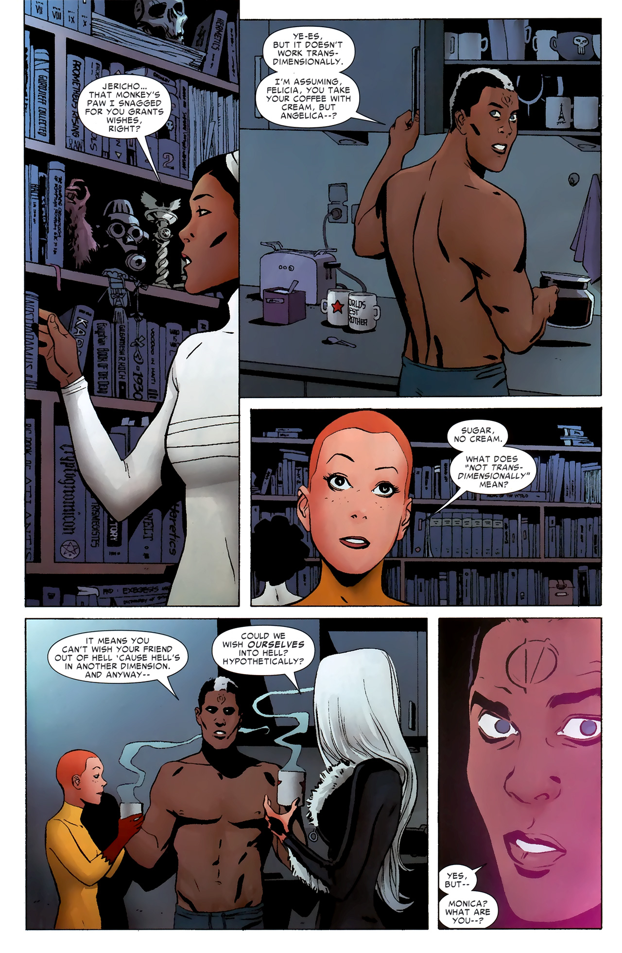 Read online Marvel Divas comic -  Issue #4 - 10