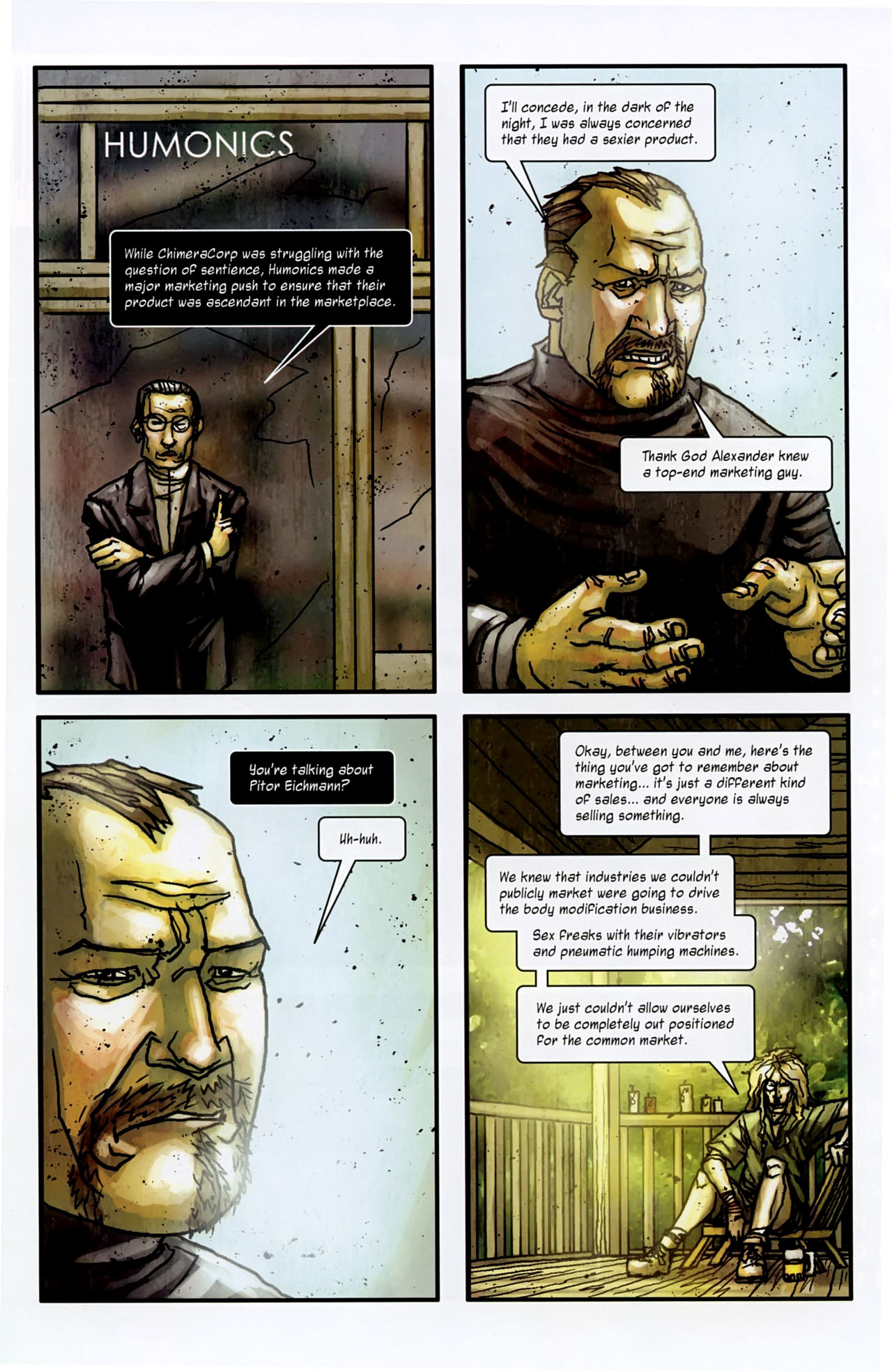 Read online Transhuman comic -  Issue #3 - 20