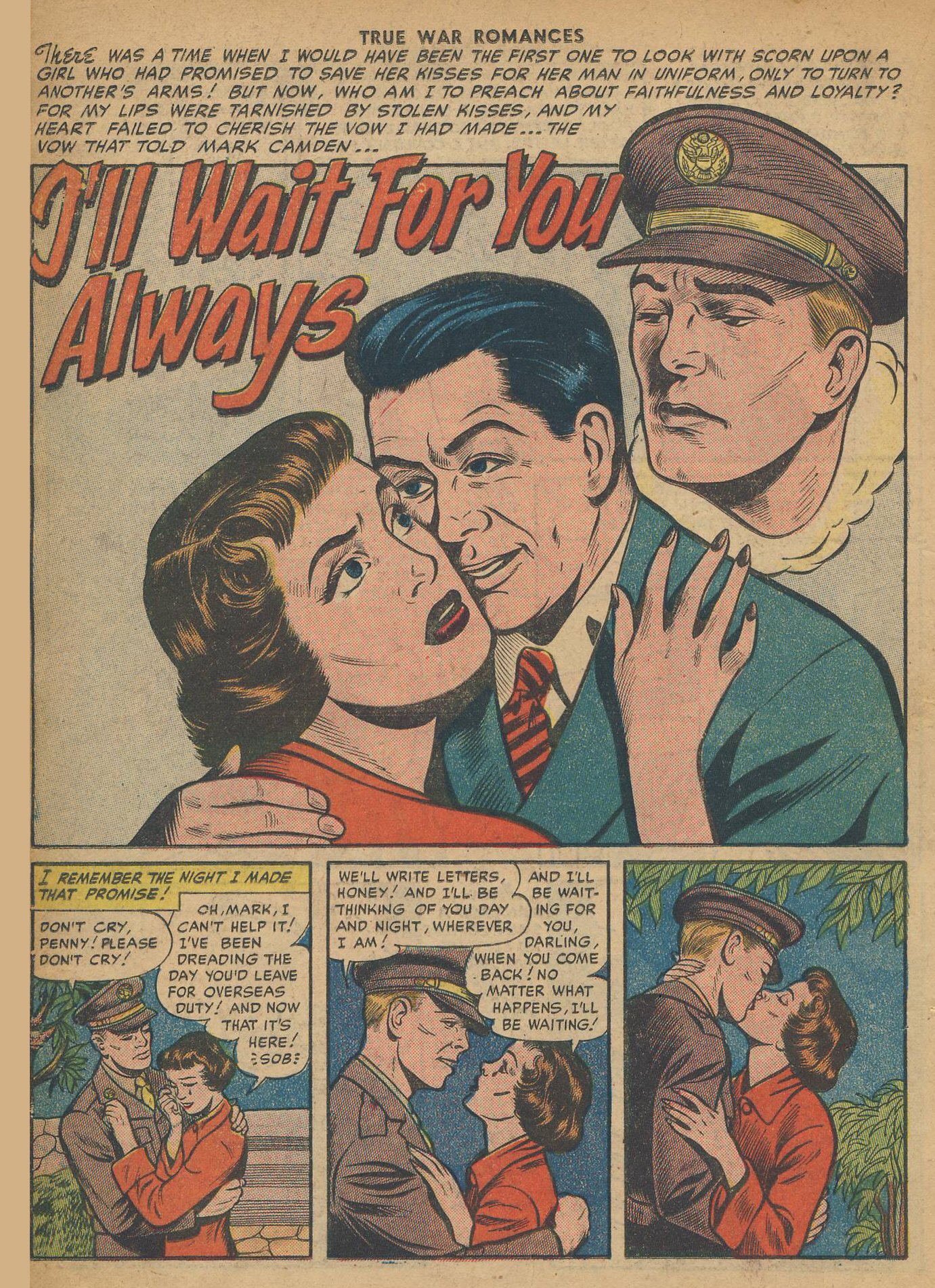 Read online True War Romances comic -  Issue #3 - 18