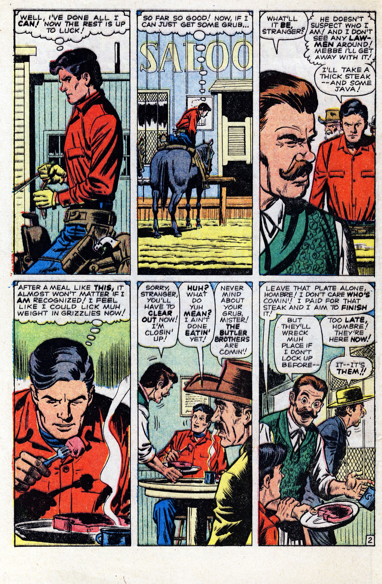 Read online Gunsmoke Western comic -  Issue #74 - 4