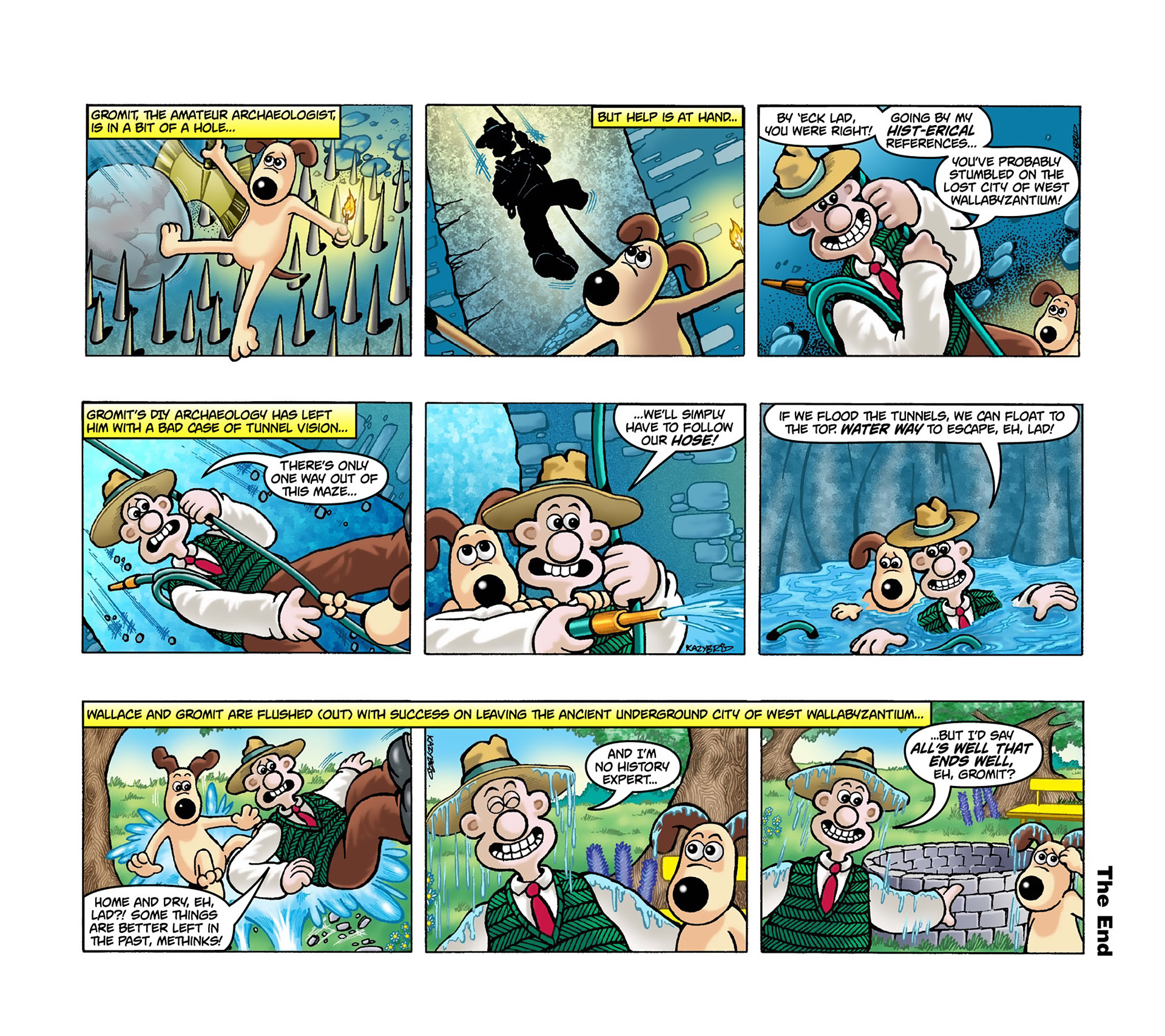 Read online Wallace & Gromit Dailies comic -  Issue #2 - 7