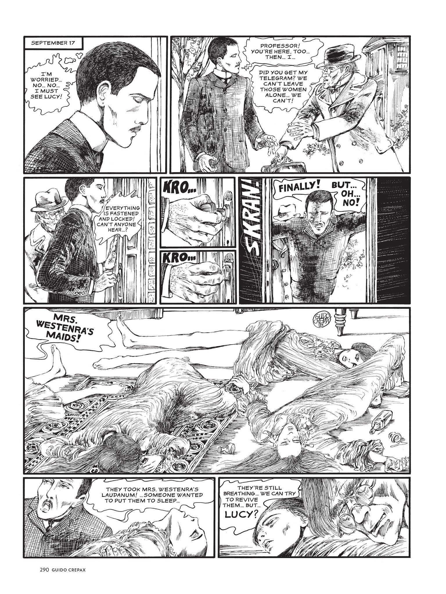 Read online The Complete Crepax comic -  Issue # TPB 1 - 279