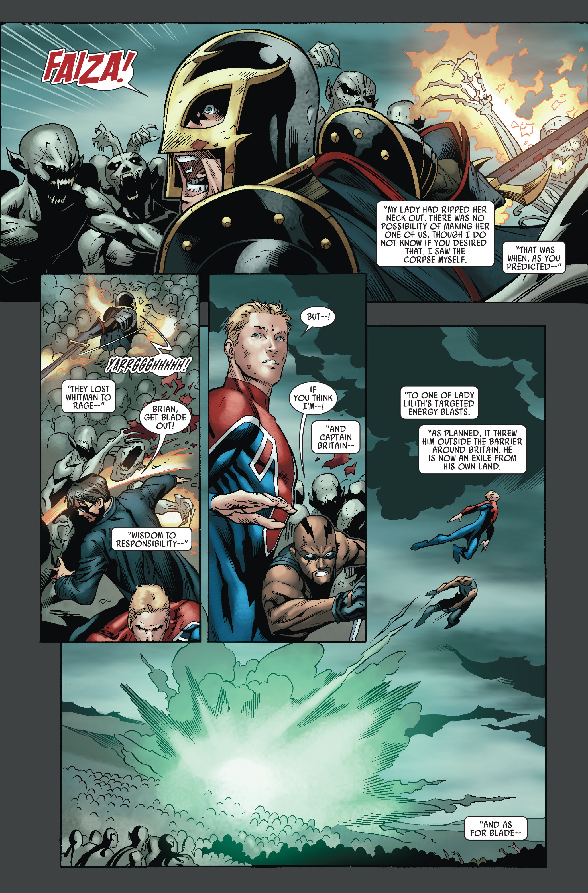 Read online Captain Britain and MI13 comic -  Issue #13 - 22