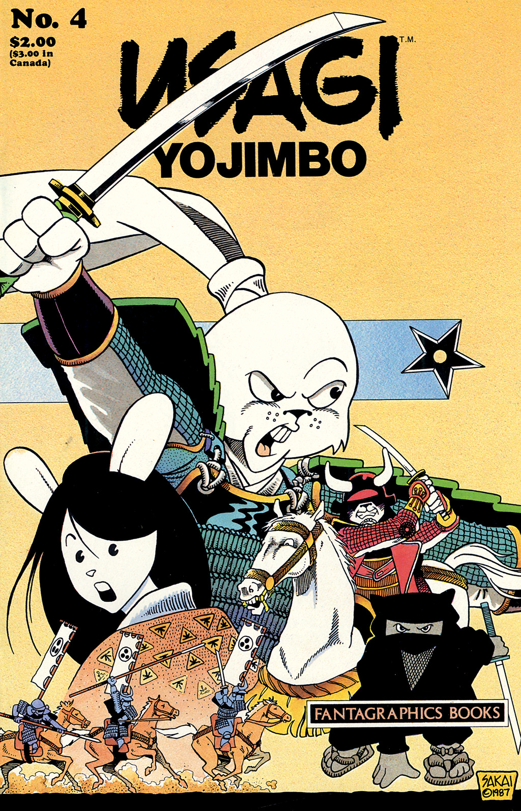 Read online Usagi Yojimbo (1987) comic -  Issue #4 - 1