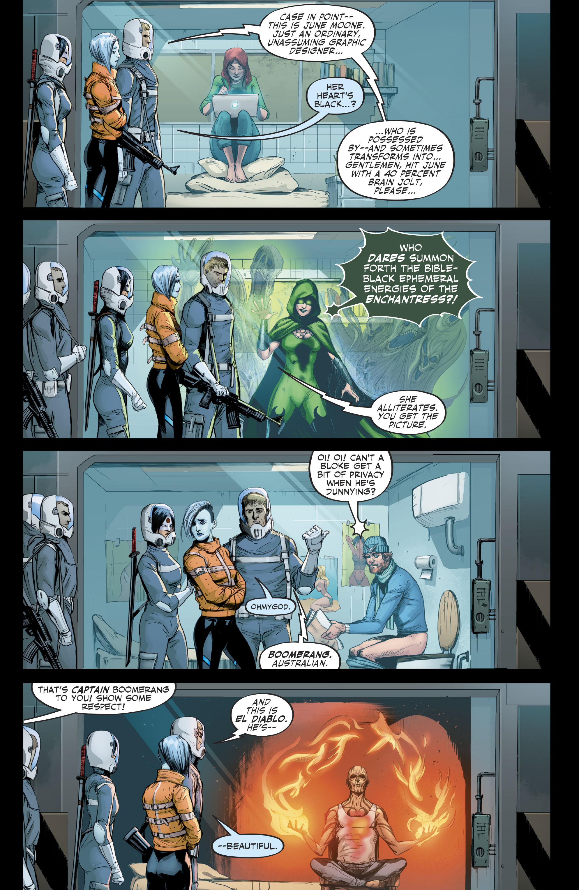 Read online Suicide Squad (2016) comic -  Issue #8 - 22