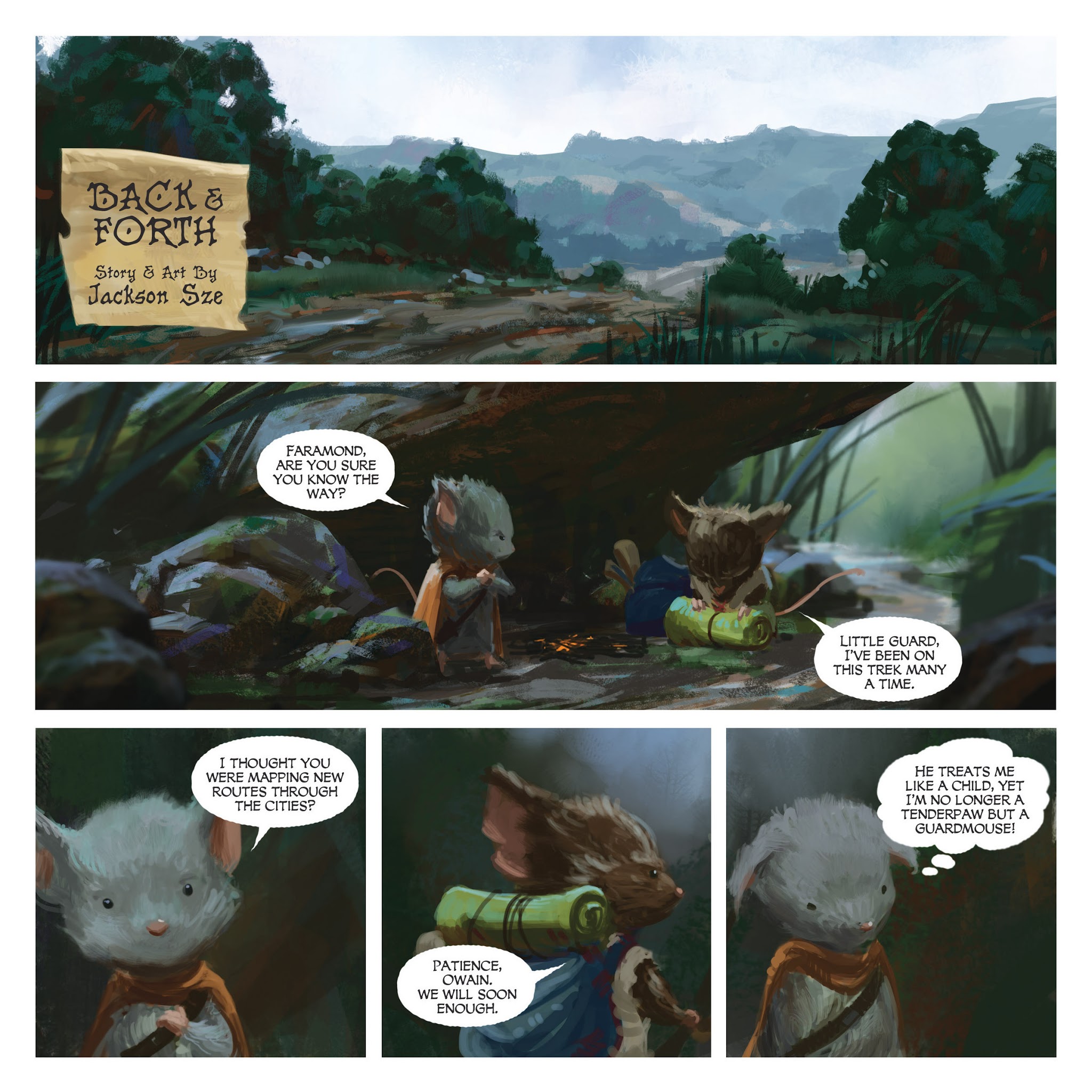 Read online Mouse Guard: Legends of the Guard Volume Two comic -  Issue # TPB - 90