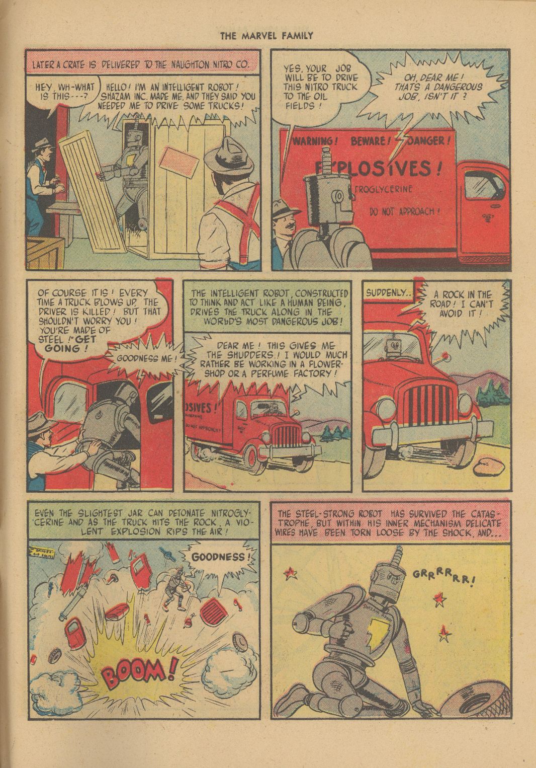 Read online The Marvel Family comic -  Issue #5 - 45