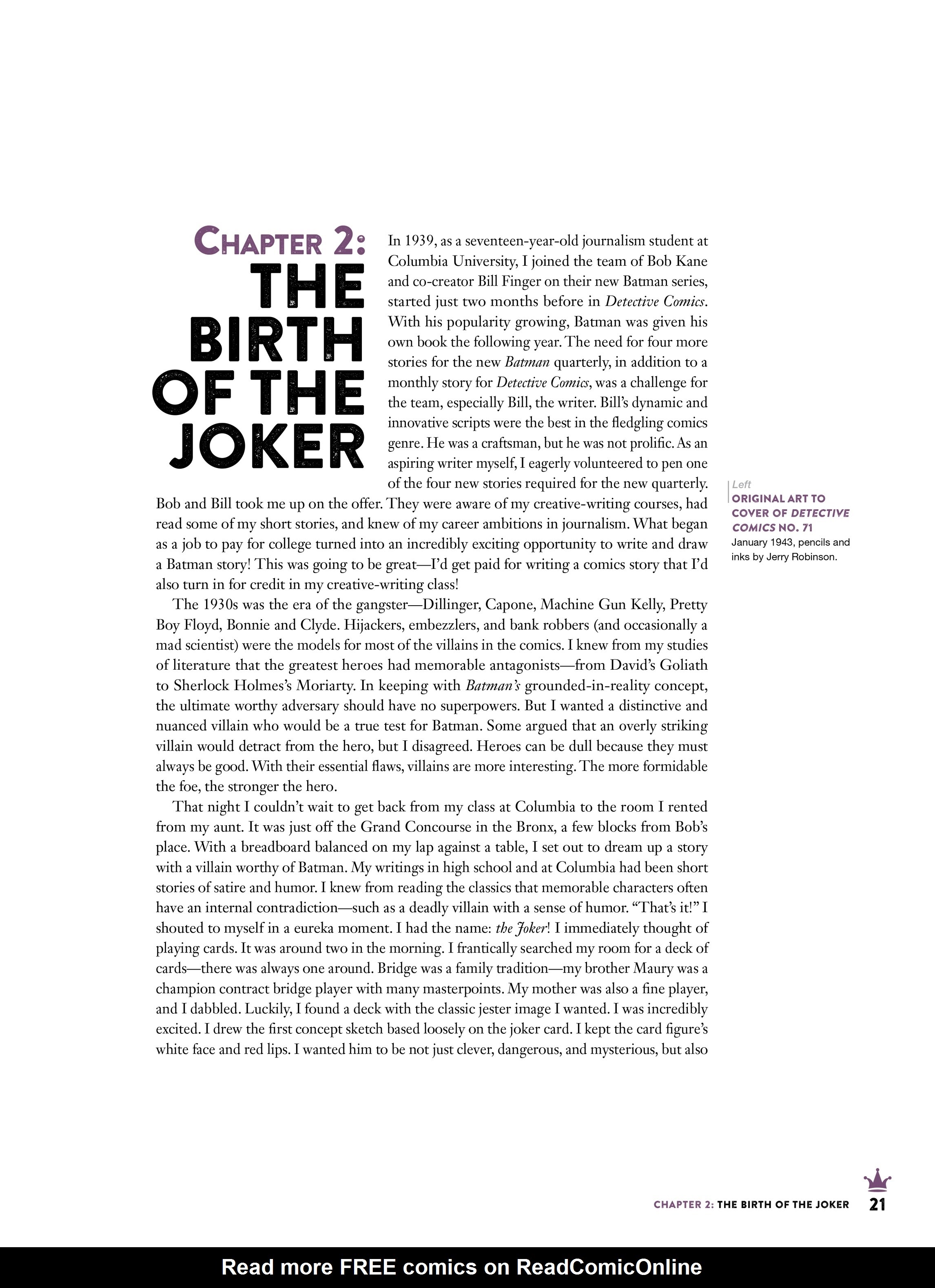 Read online Jerry and the Joker: Adventures and Comic Art comic -  Issue # TPB (Part 1) - 23