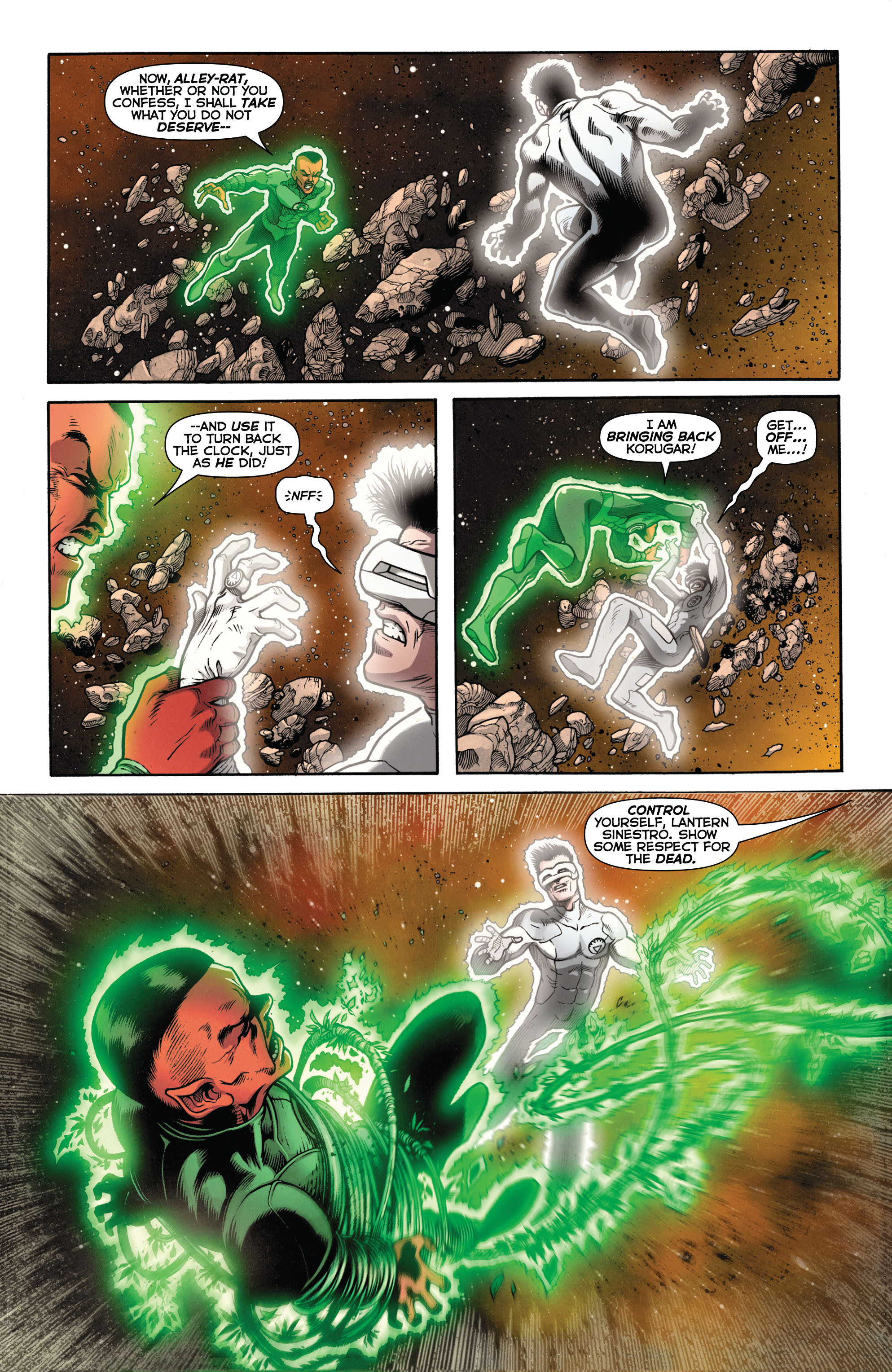 Read online Green Lantern: The Wrath of the First Lantern comic -  Issue # TPB - 222