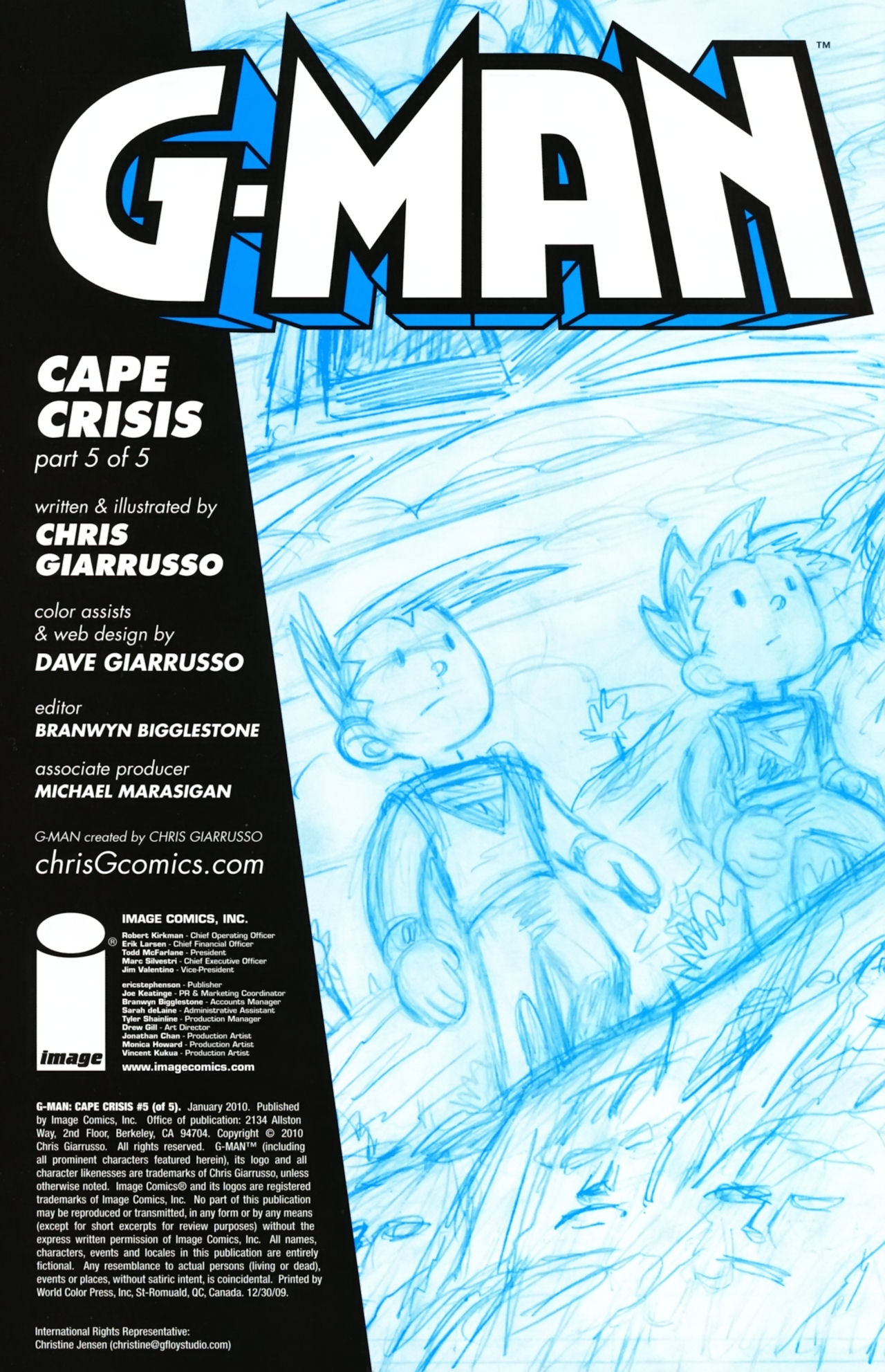 Read online G-Man: Cape Crisis comic -  Issue #5 - 2