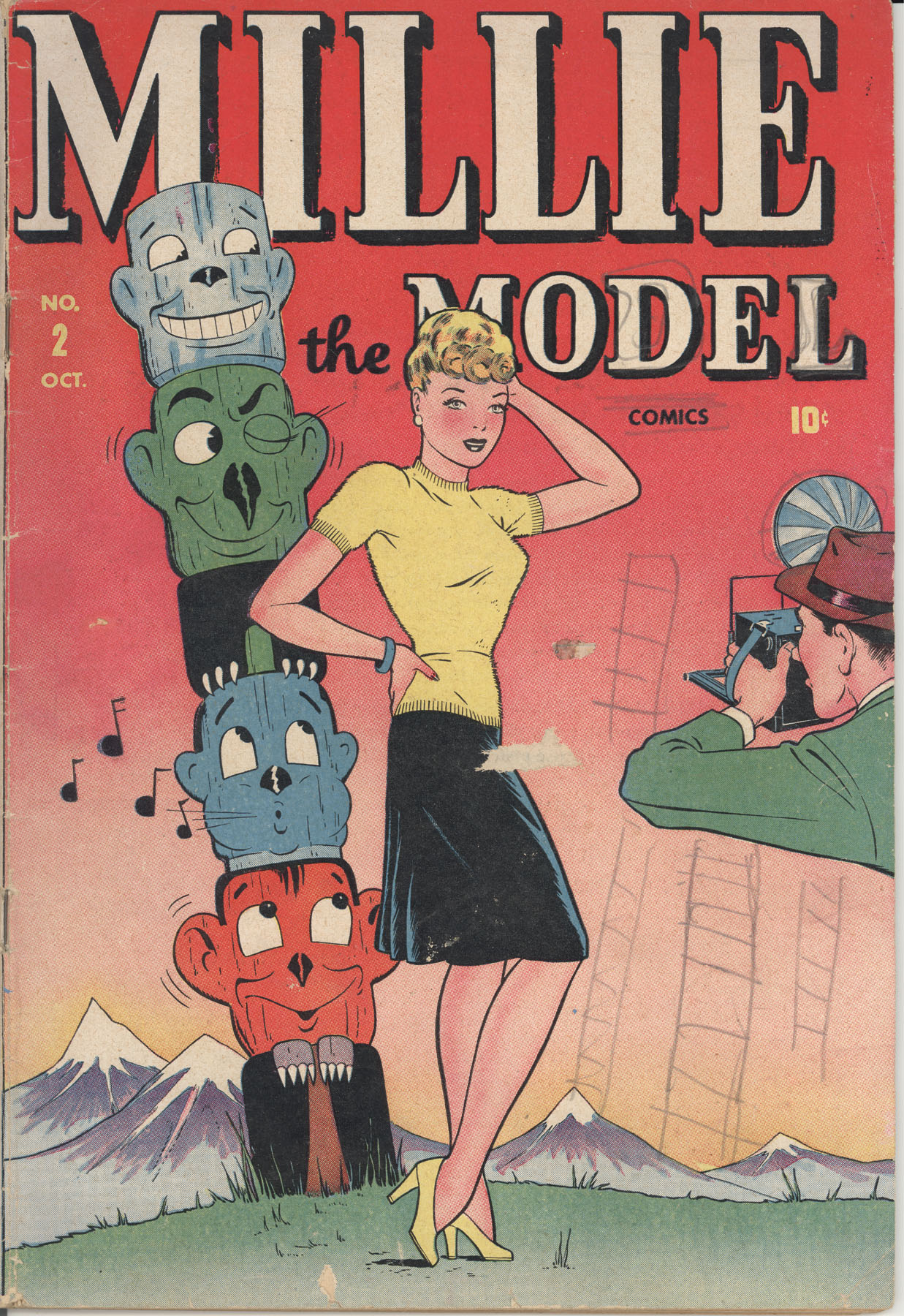 Read online Millie the Model comic -  Issue #2 - 1