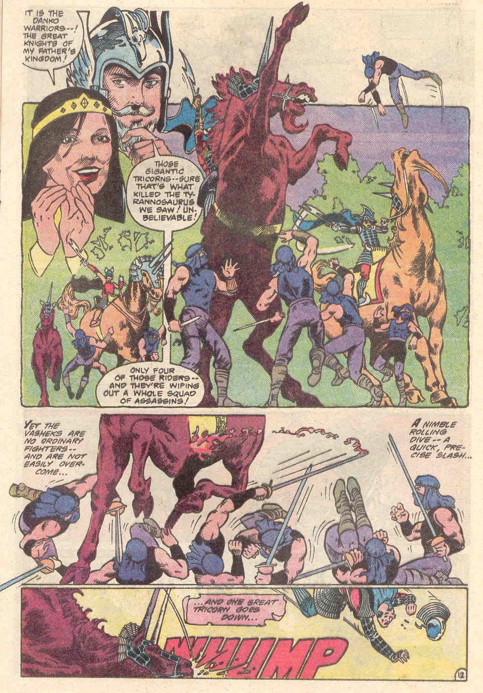 Read online Warlord (1976) comic -  Issue #95 - 12