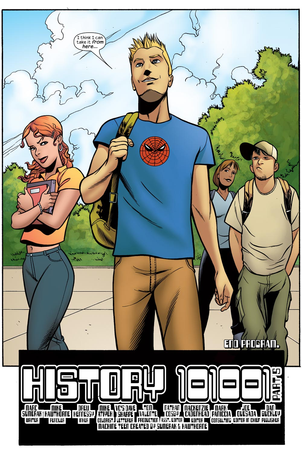 Read online Machine Teen comic -  Issue #5 - 23